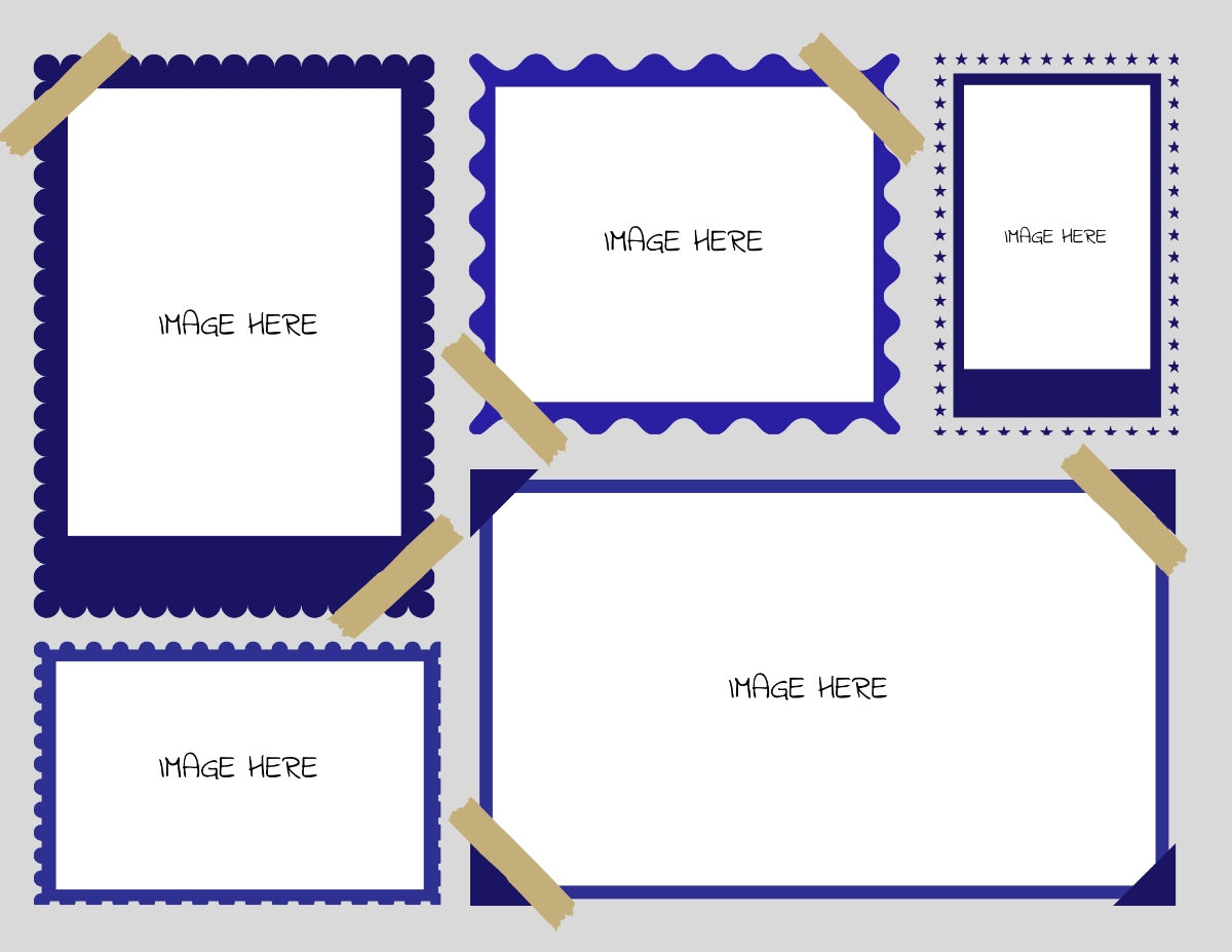 Free Scrapbook Frame Template To Edit Online Free Scrapbook Frame Template To Edit Online