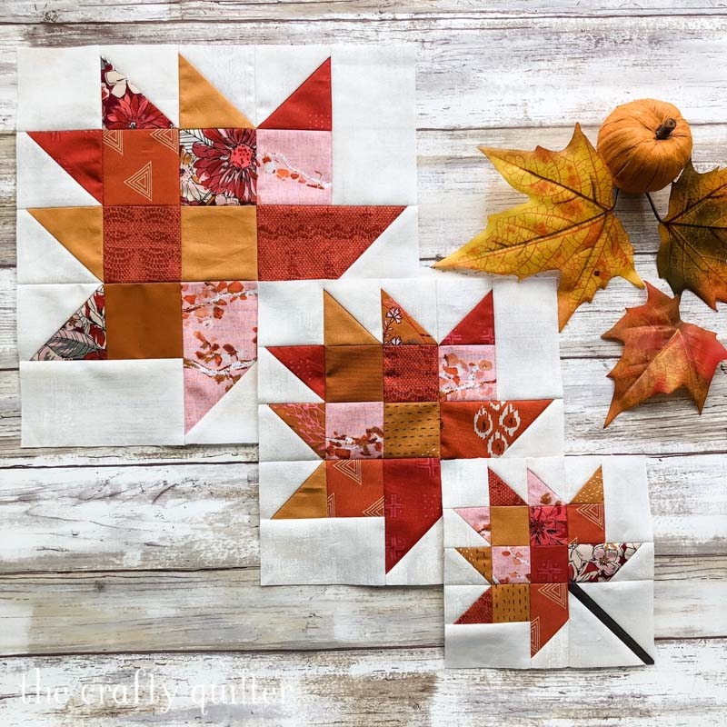 Free Scrappy Leaf Block Pattern The Crafty Quilter
