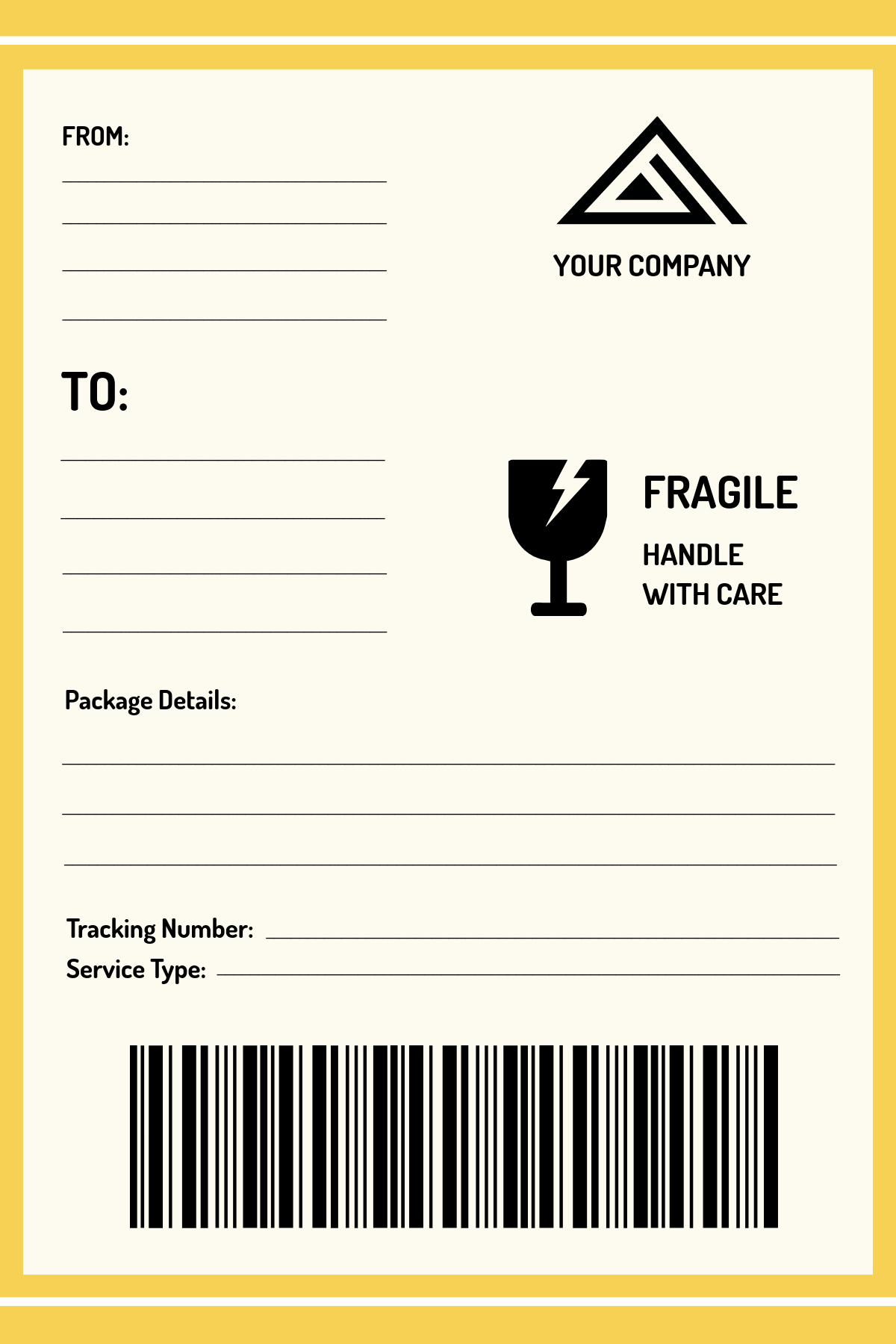 Free Printable Shipping Label Templates
