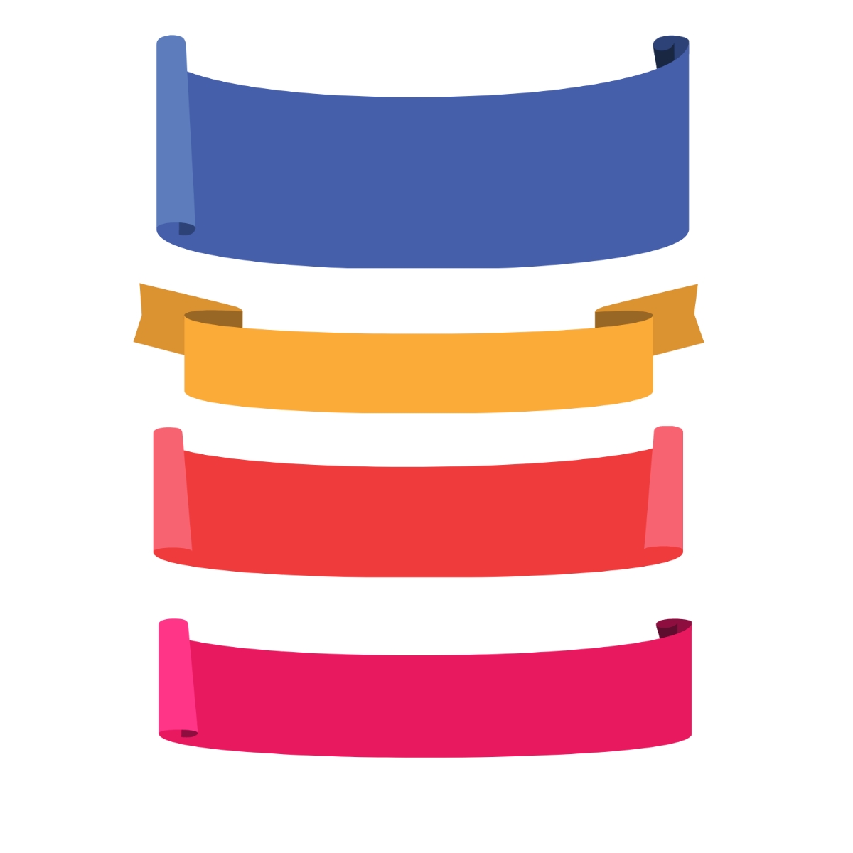 Free Printable Scroll Banner Template