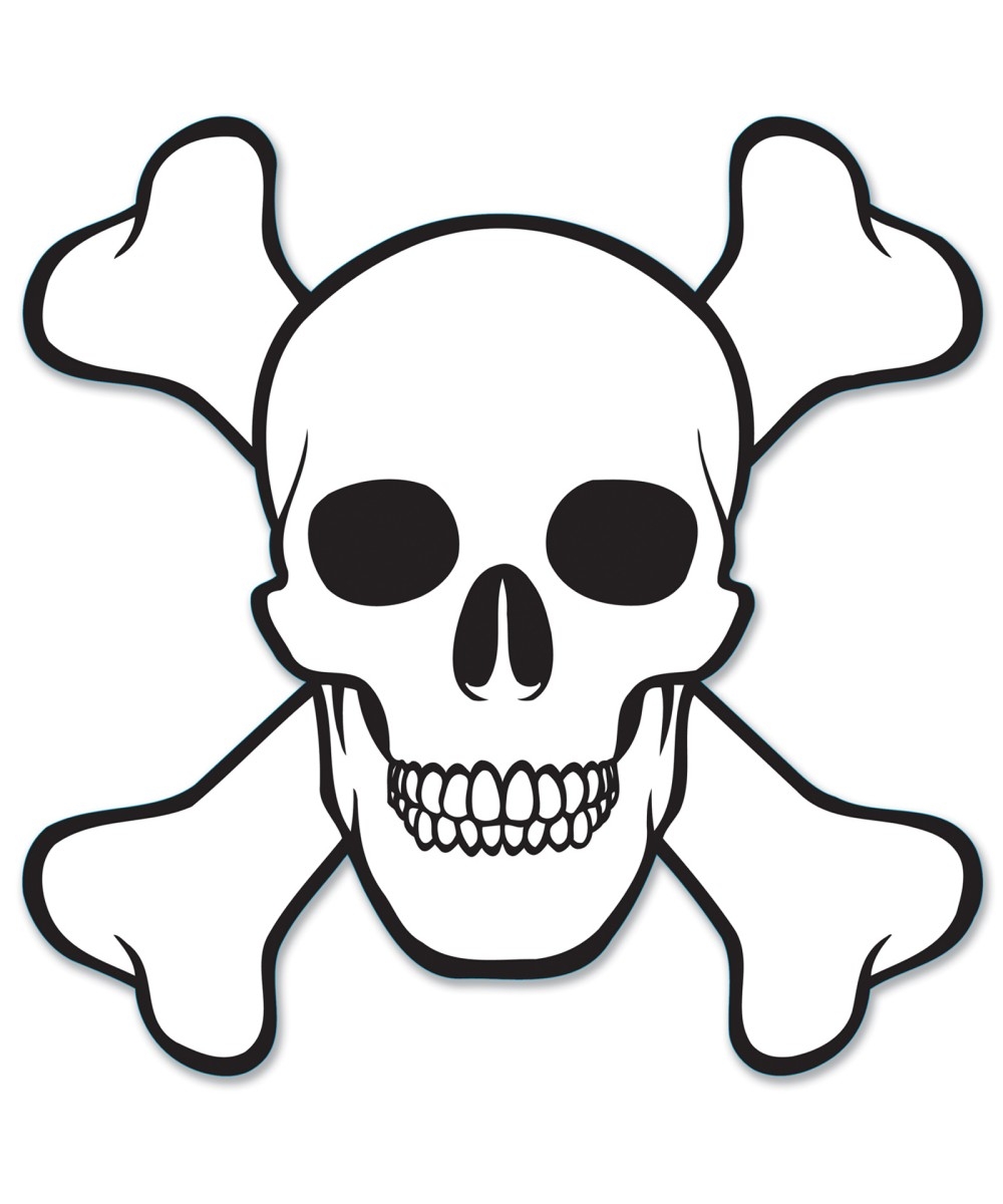 Free Skull And Crossbones Stencil Download Free Skull And 