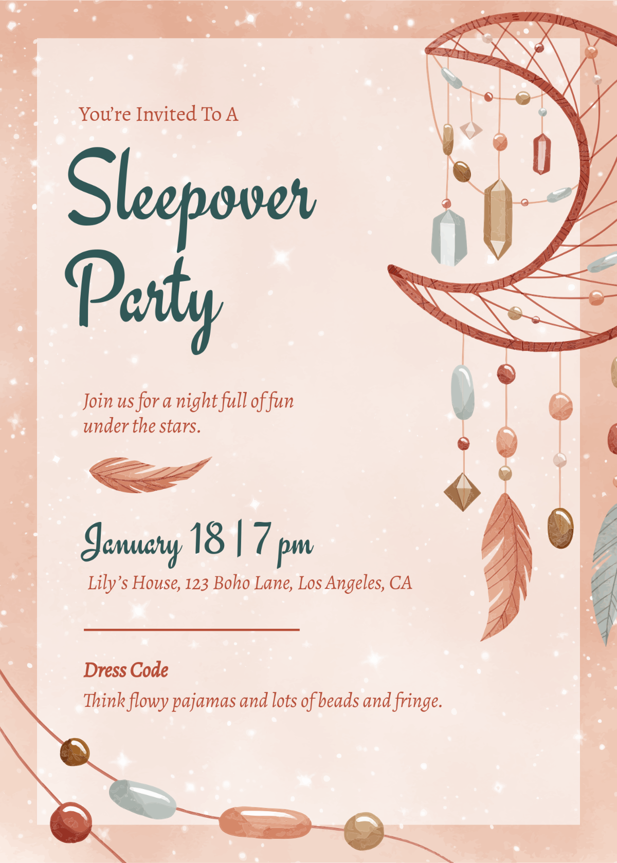 Free Sleepover Invitation Templates Editable And Printable