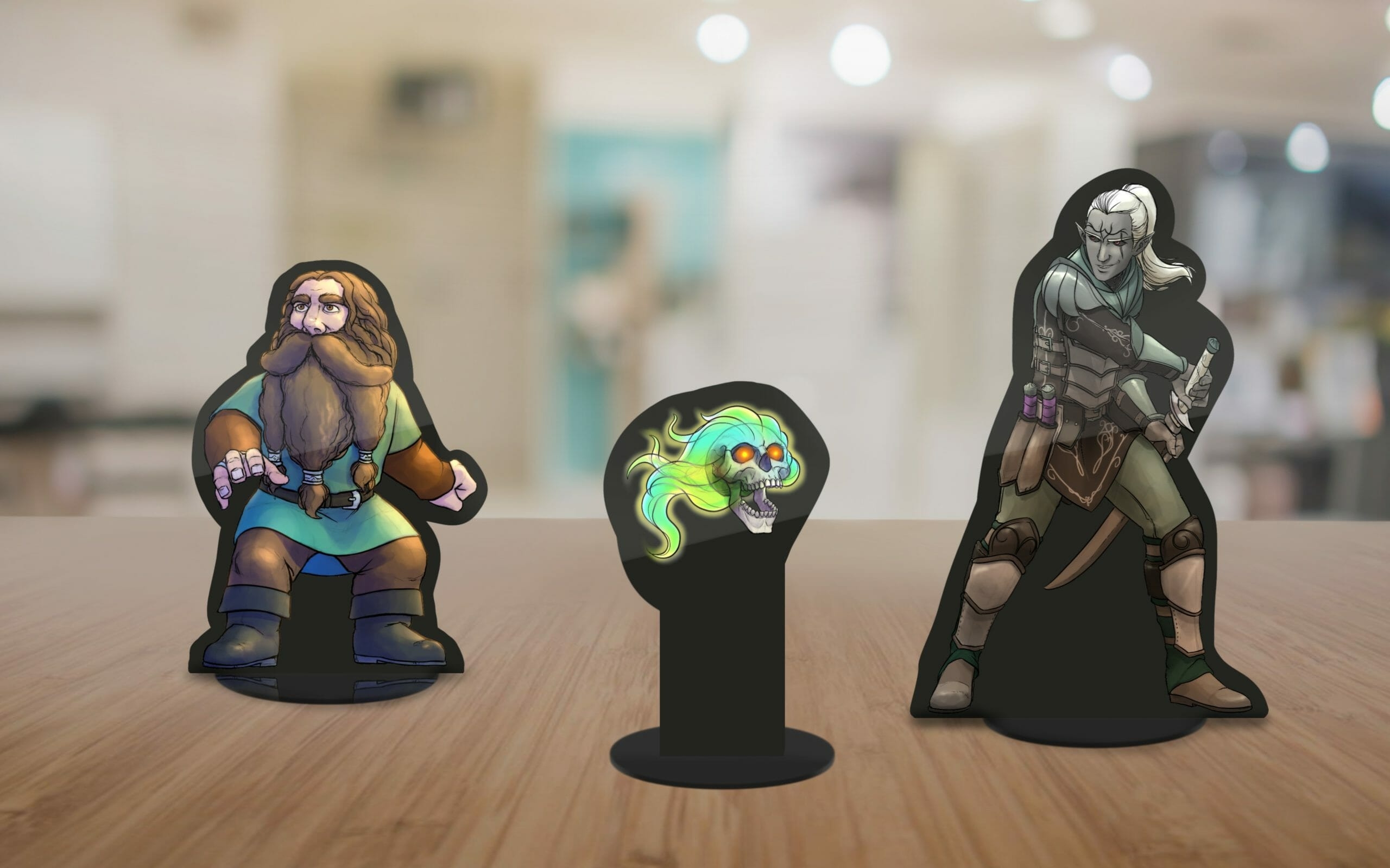 Free To Download 100 RPG Standees From Paper Page