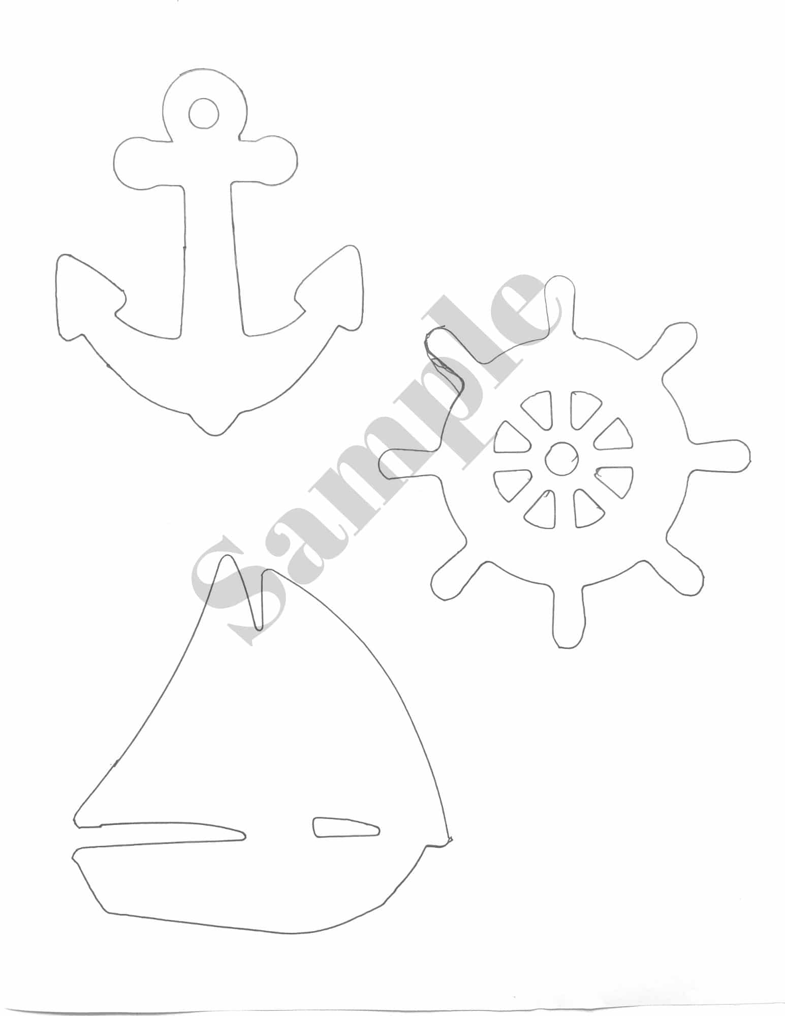 Free Printable Nautical Templates