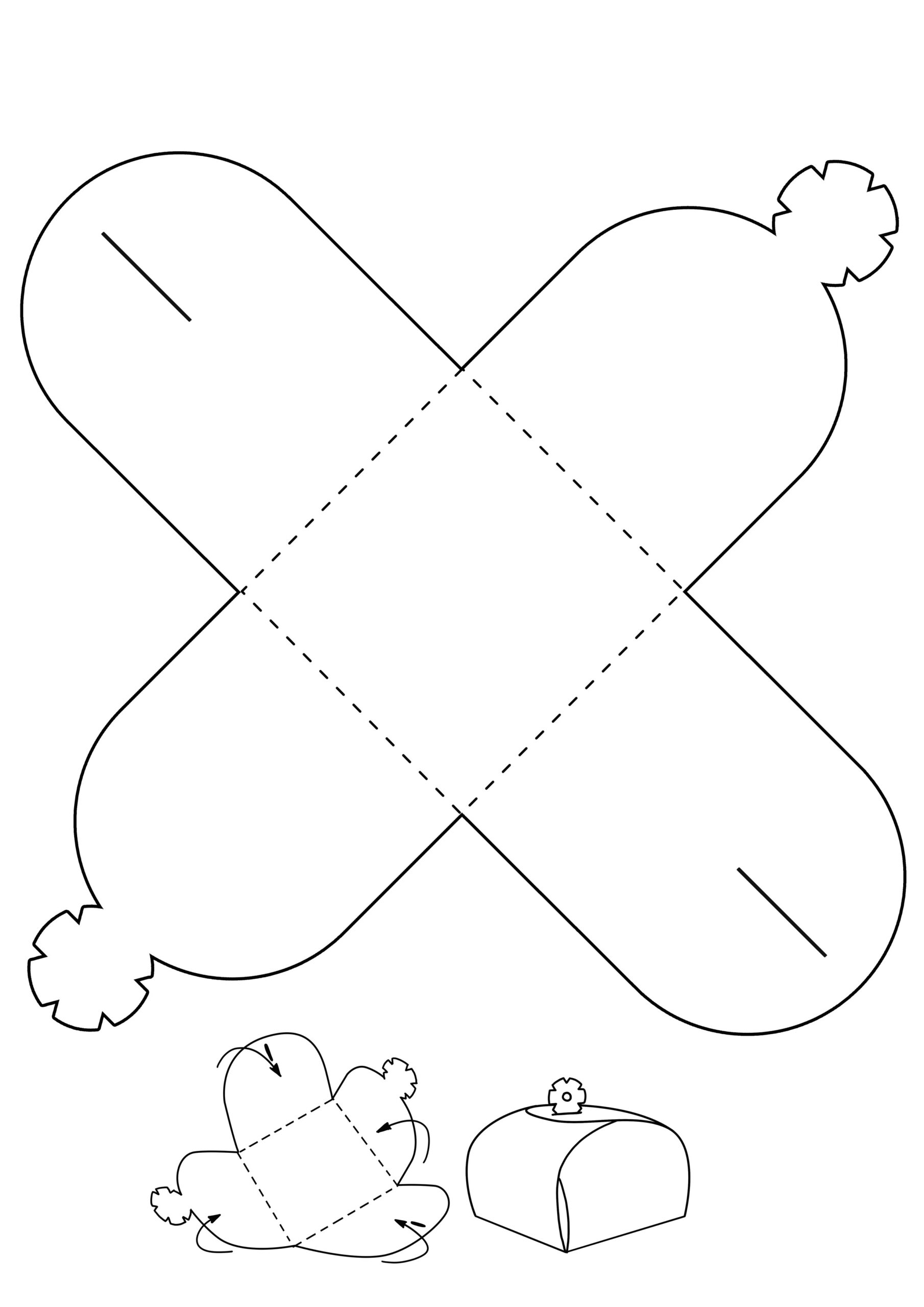 Free Printable Large Gift Box Templates