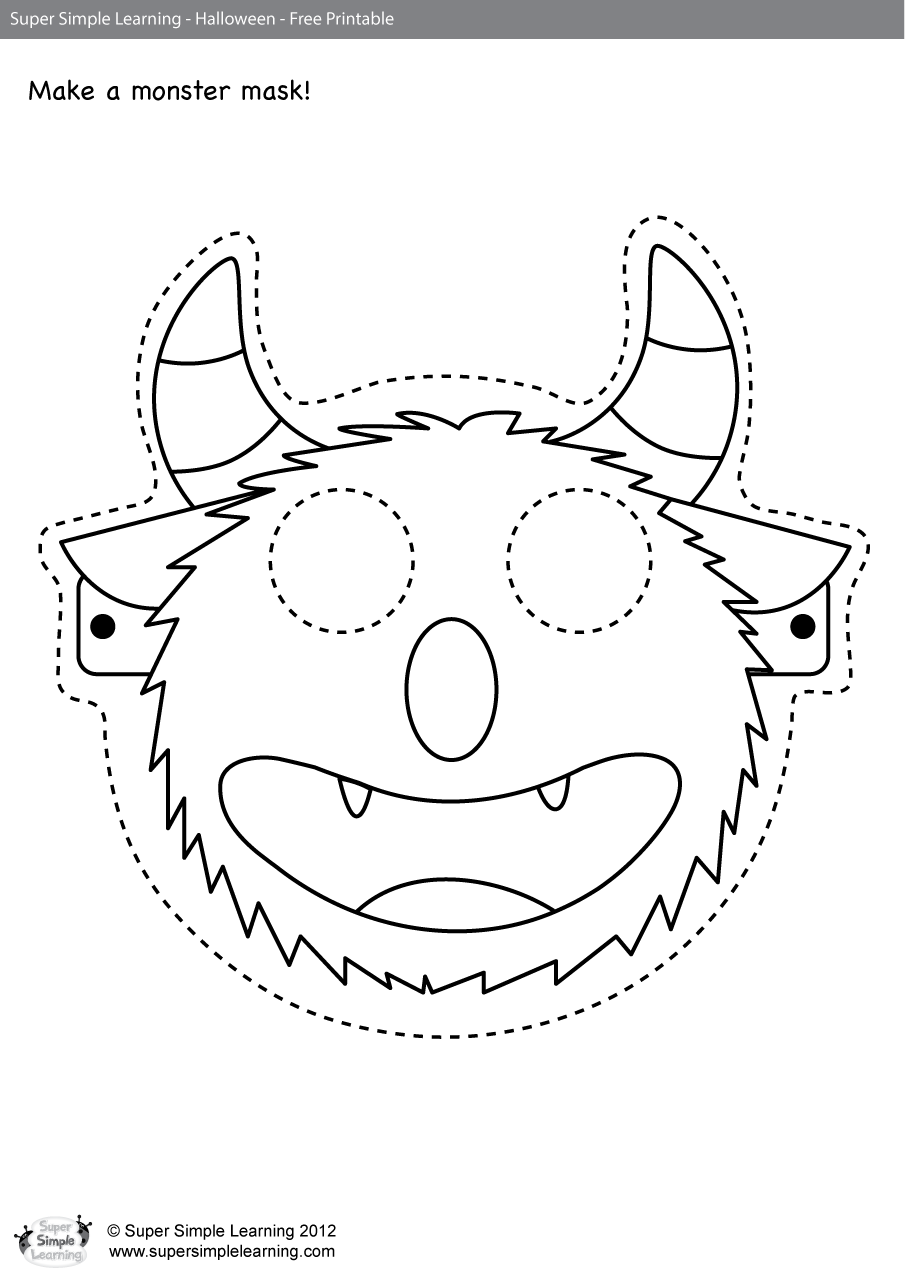 Free Printable Mask Templates For Kids
