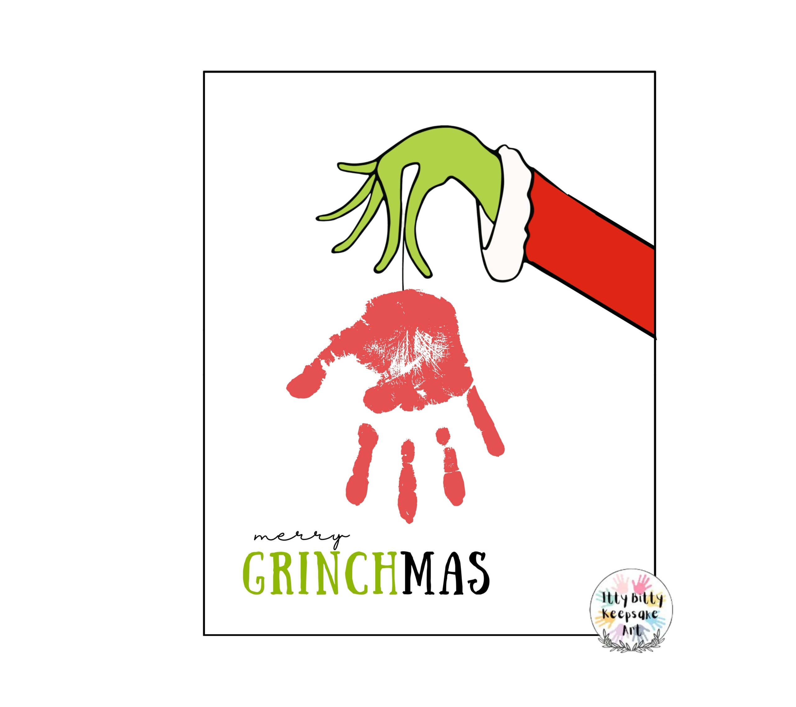 Free Printable Merry Grinchmas Template
