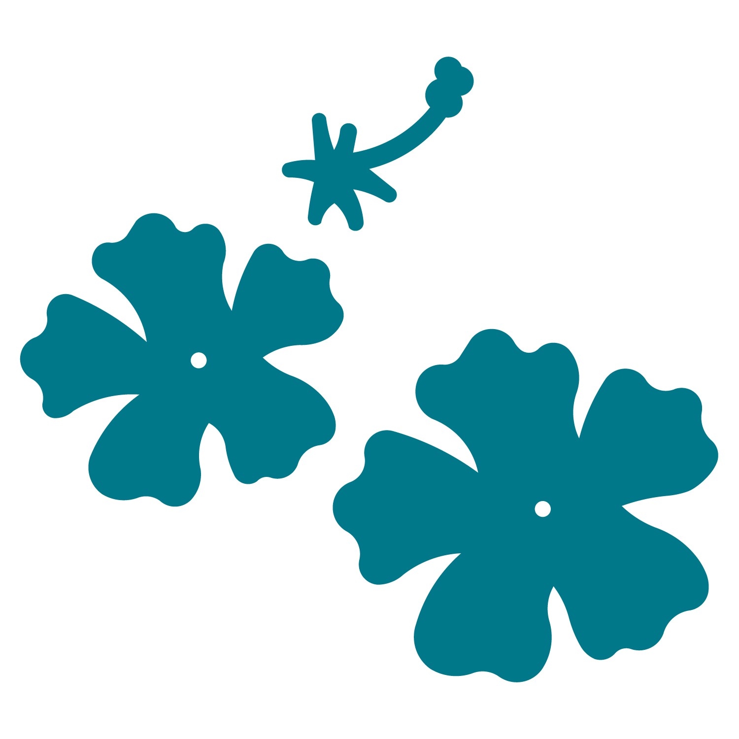 Hawaiian Paper Flower Template Free Clip Art Library 