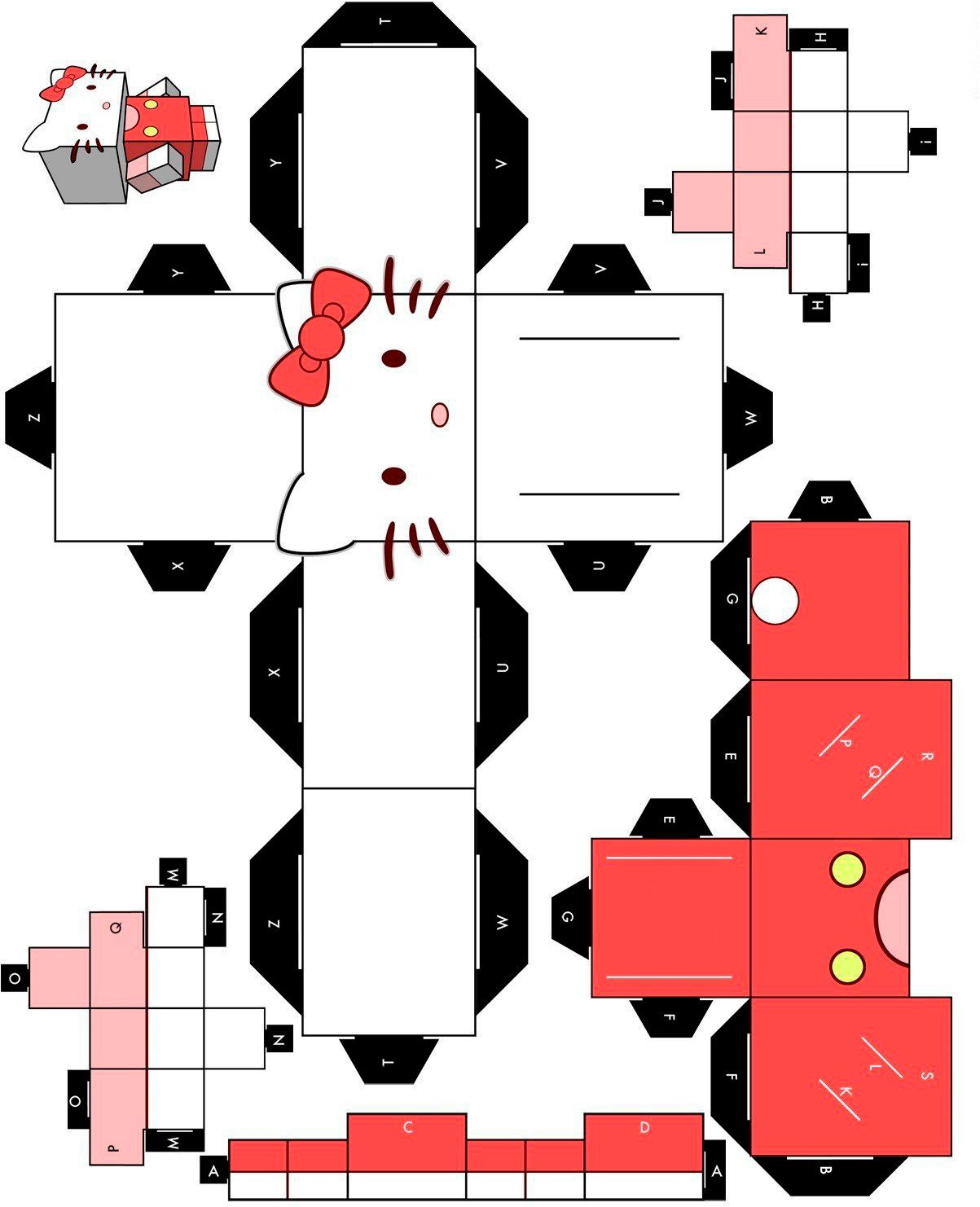 Free Printable Papercraft Template