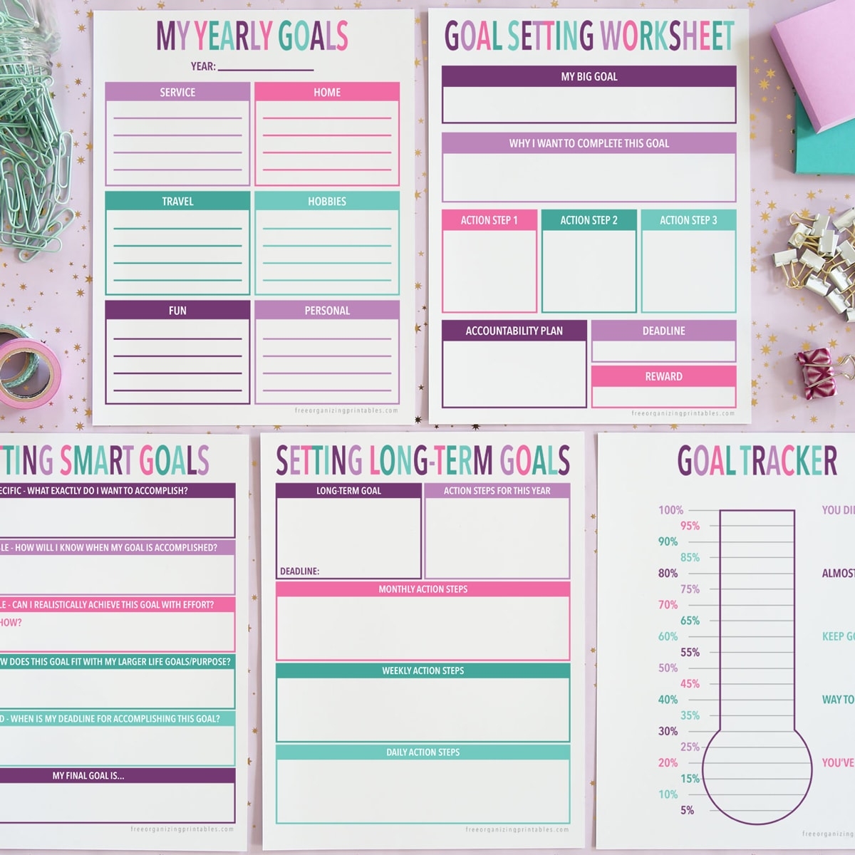 Home Free Organizing Printables Home Free Organizing Printables
