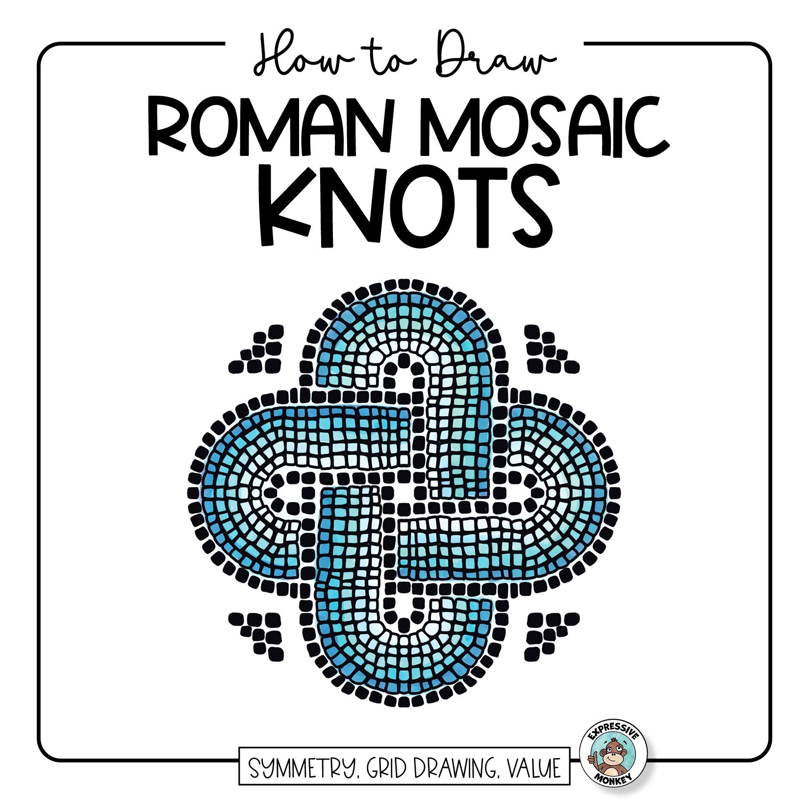 How To Draw Roman Mosaic Knots