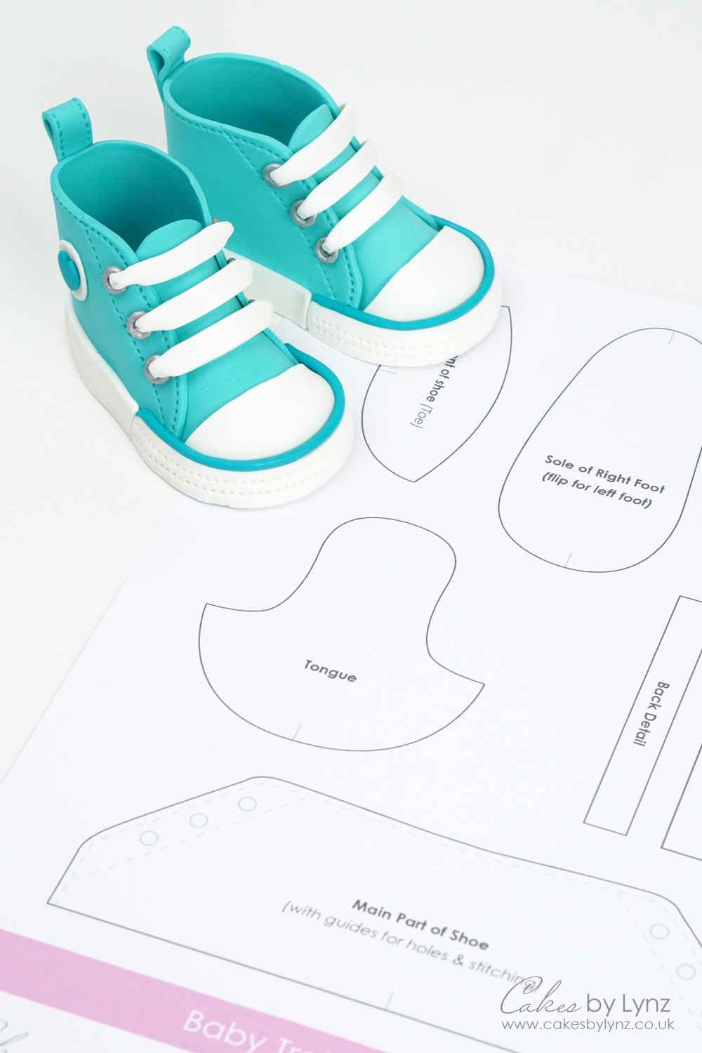 Free Printable Shoe Template Fondant