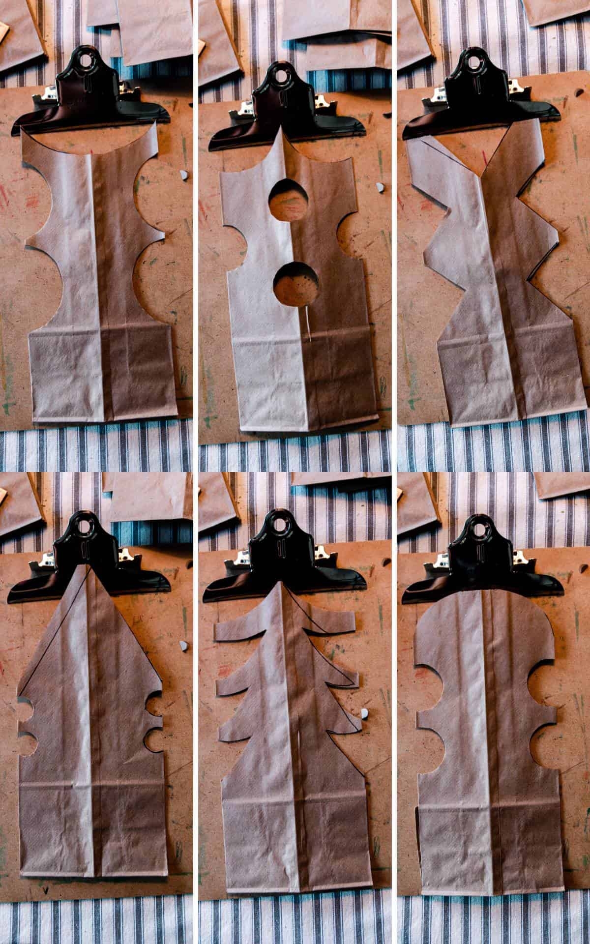 How To Make Easy DIY Paper Bag Snowflakes Capturing Wonderland