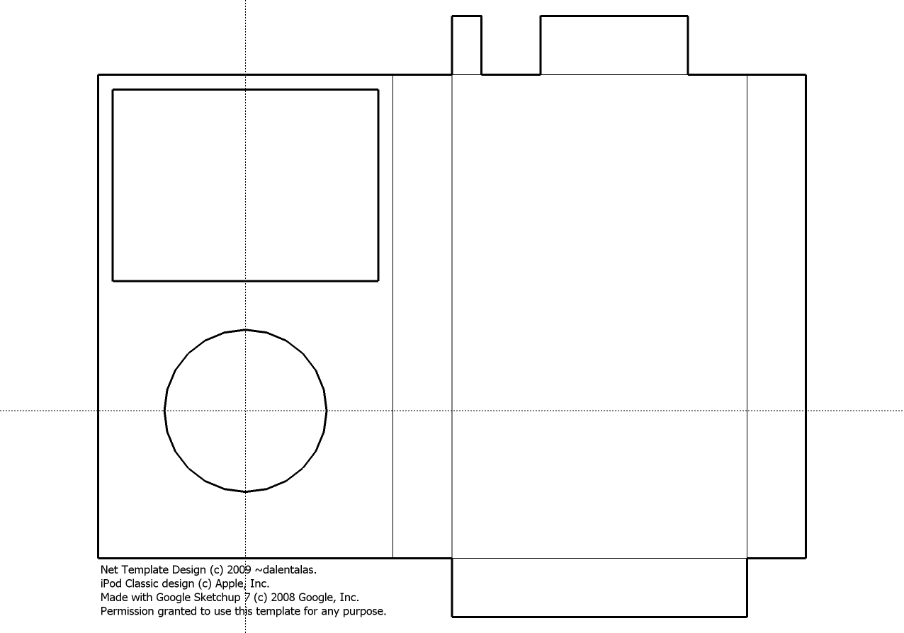 Free Printable Ipod Template