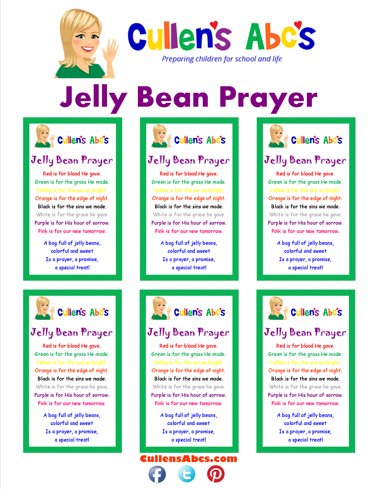 Jelly Bean Prayer Free Children s Videos U0026 Activities