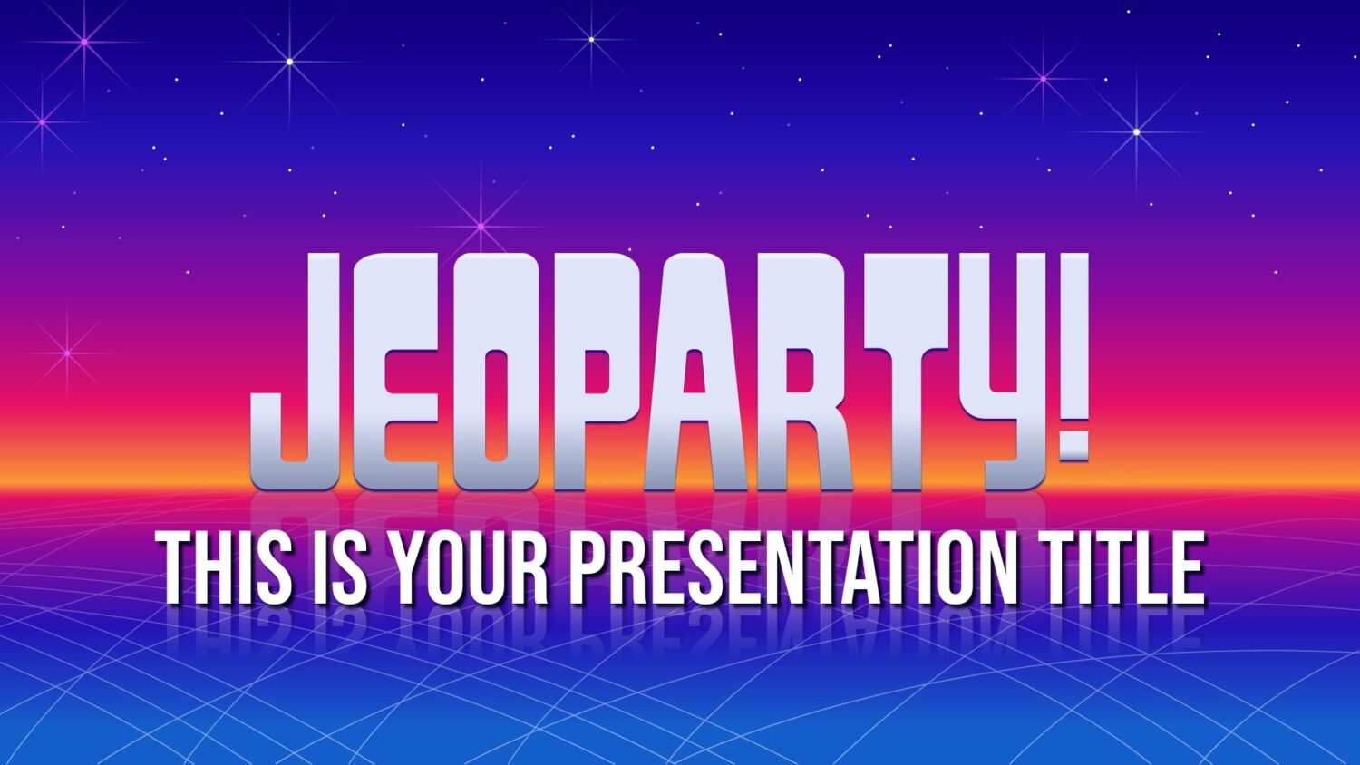 Jeopardy Free PPT U0026 Google Slides Template SlidesCarnival
