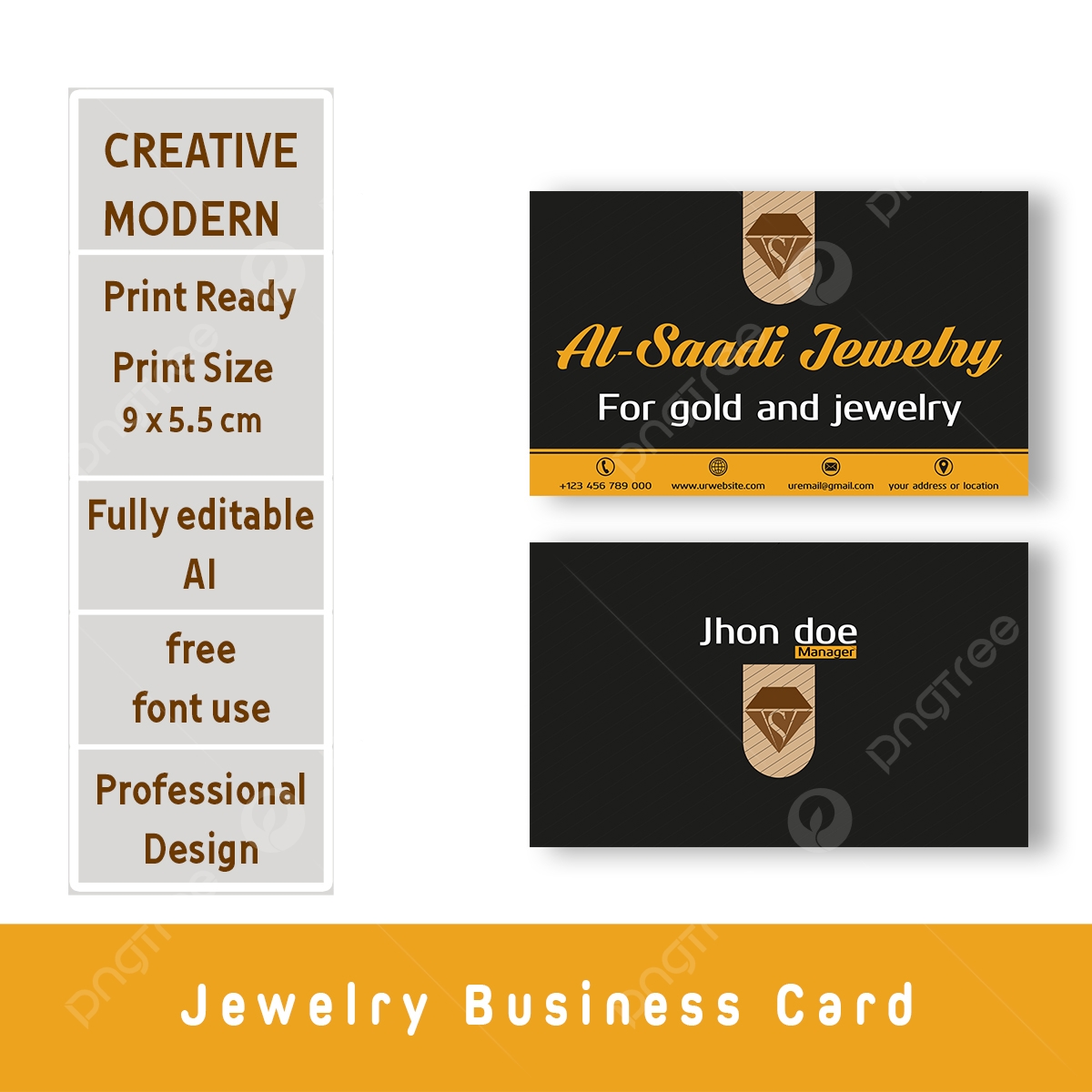 Free Printable Jewelry Business Card Templates Free Printable Jewelry Business Card Templates