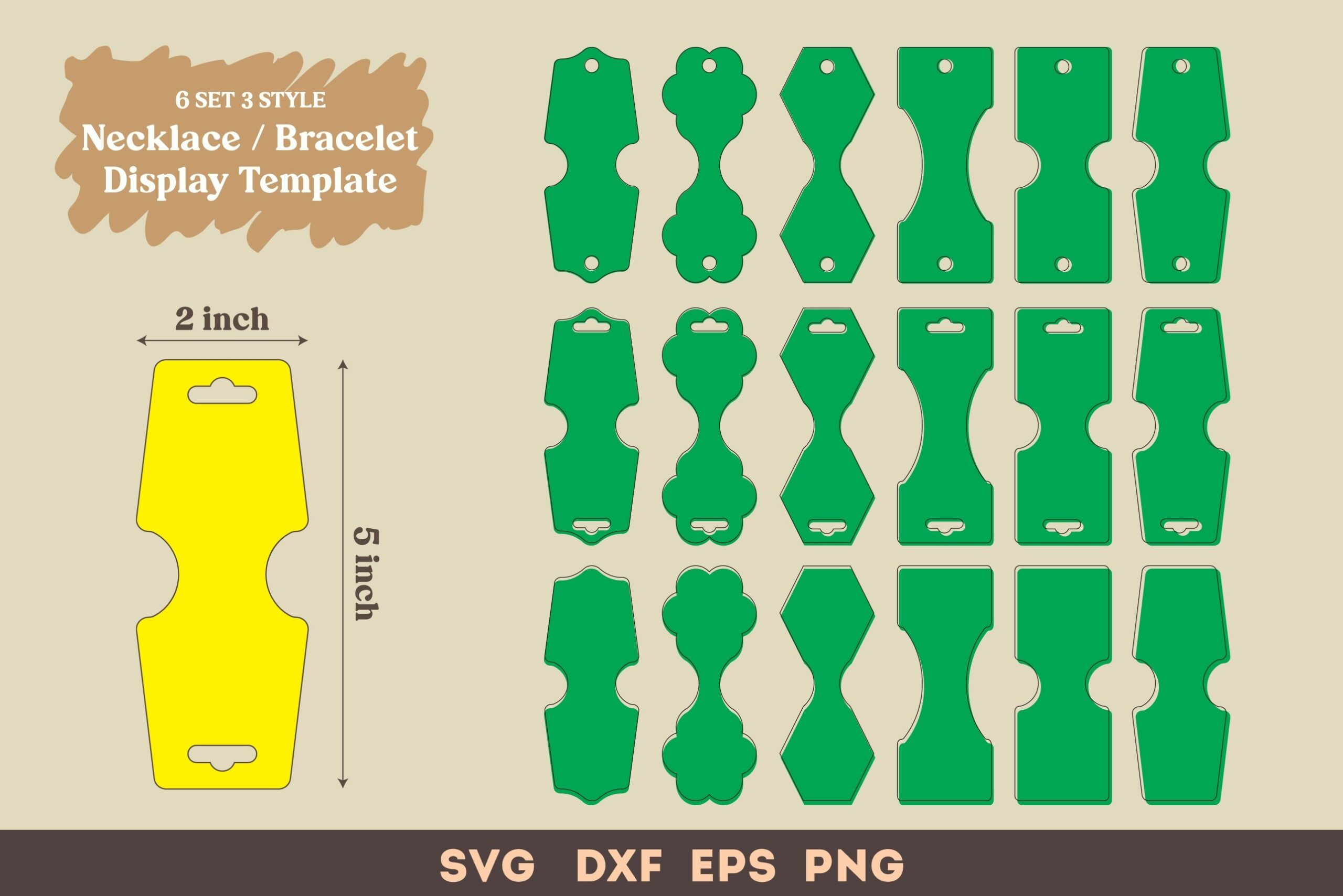 Free Printable Necklace Template