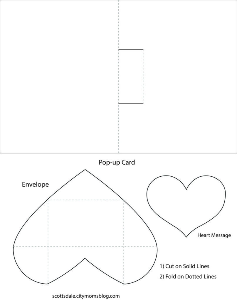 Kids Craft Valentine Pop Out Cards Hearts Envelopes Glue Kids Craft Valentine Pop Out Cards Hearts Envelopes Glue