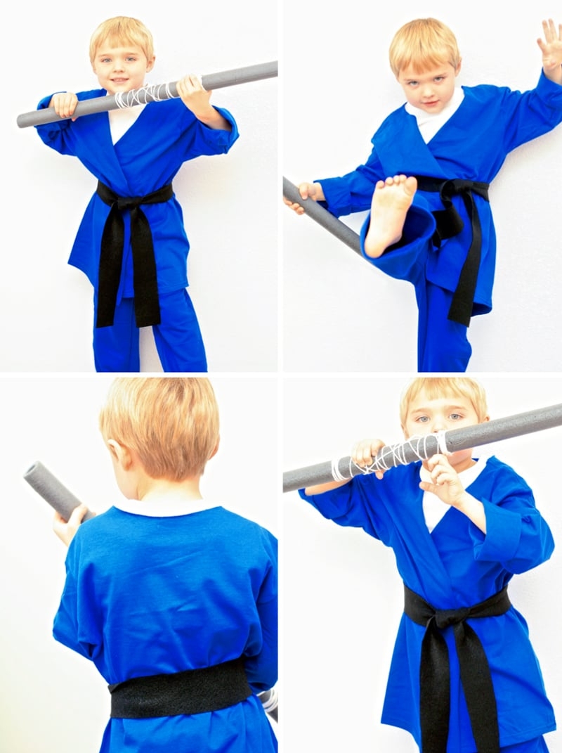 Kids Ninja Costume No Sew Halloween Costume Ideas Kids Ninja Costume No Sew Halloween Costume Ideas
