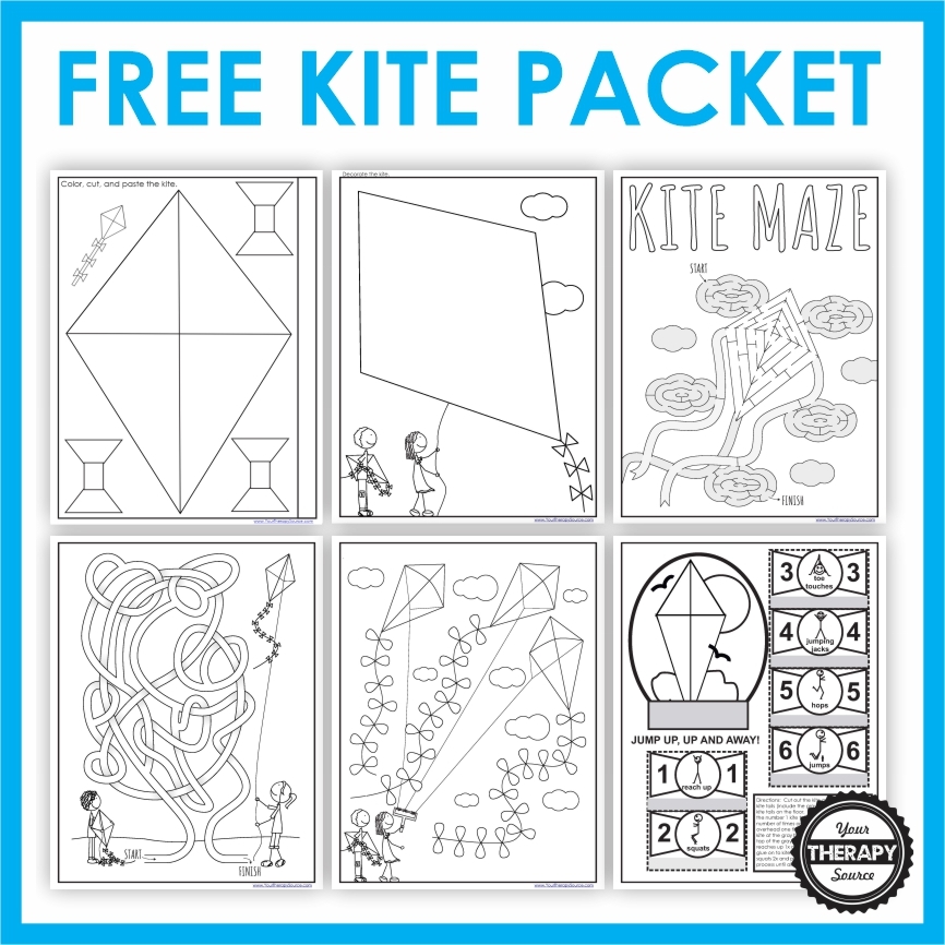 Free Printable Kite Template Printable