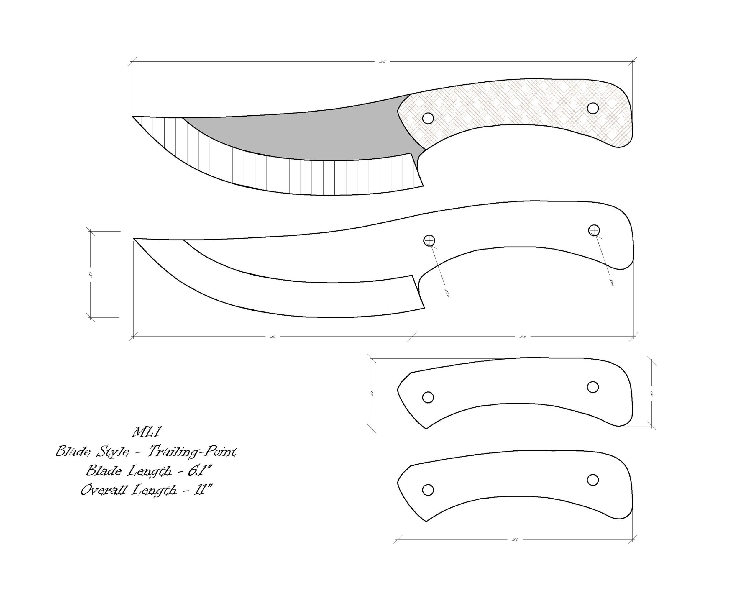 Free Printable Knife Blade Template Free Printable Knife Blade Template