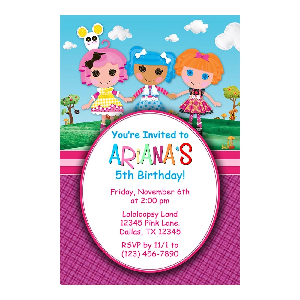 Lalaloopsy Invitations General Prints