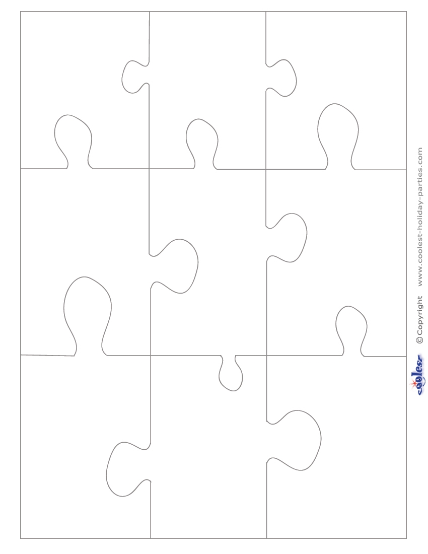 Free Printable Jigsaw Puzzle Template