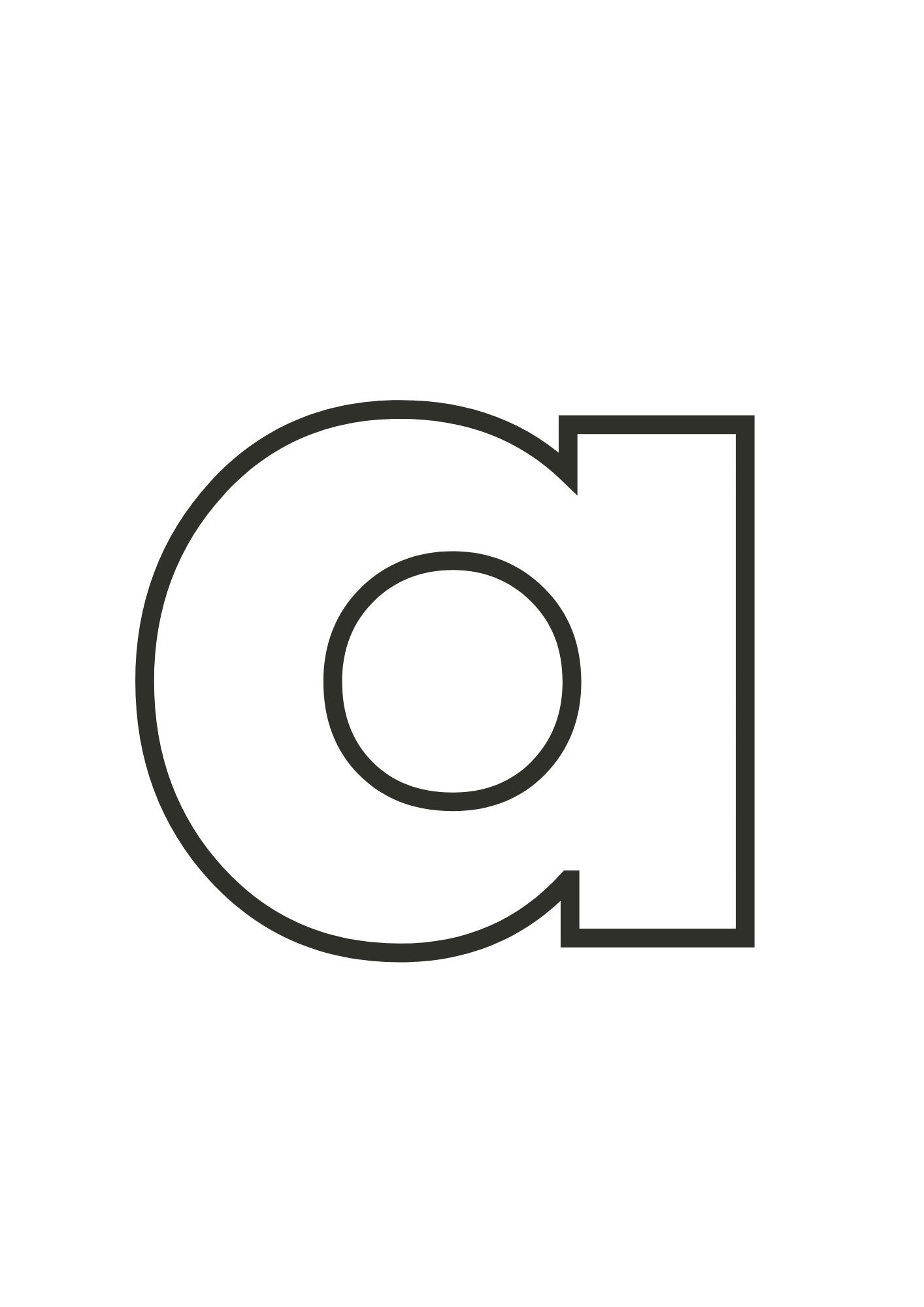 Free Printable Lower Case Letters Template