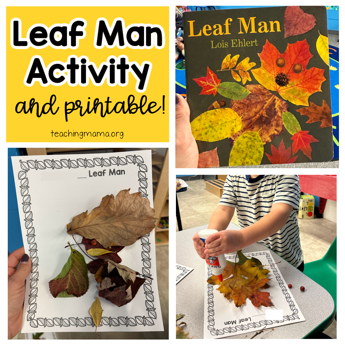 Leaf Man Activity Teaching Mama