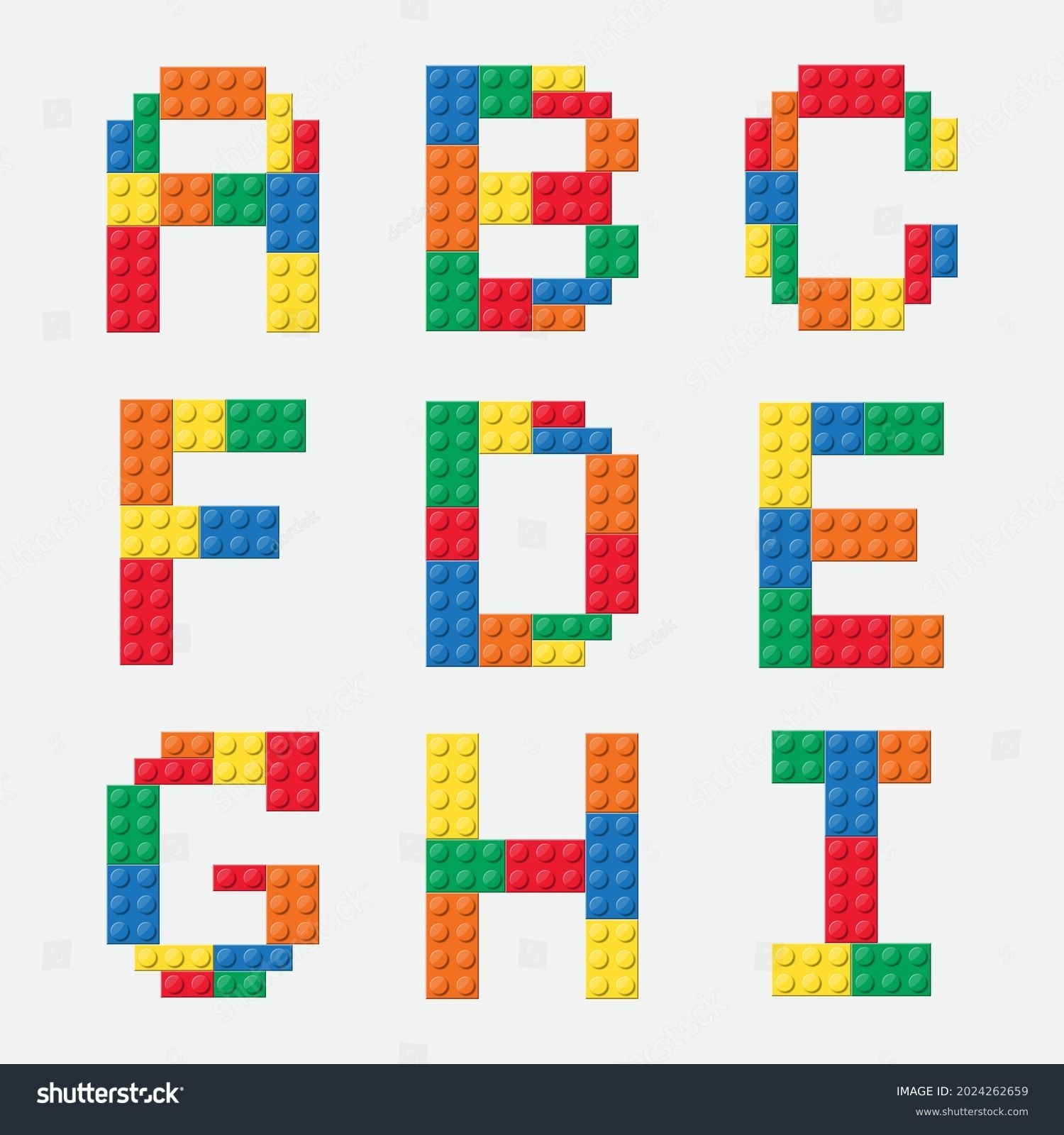 Lego Alphabet Vectors Over 534 Royalty Free Licensable Stock Illustrations U0026 Drawings Shutterstock