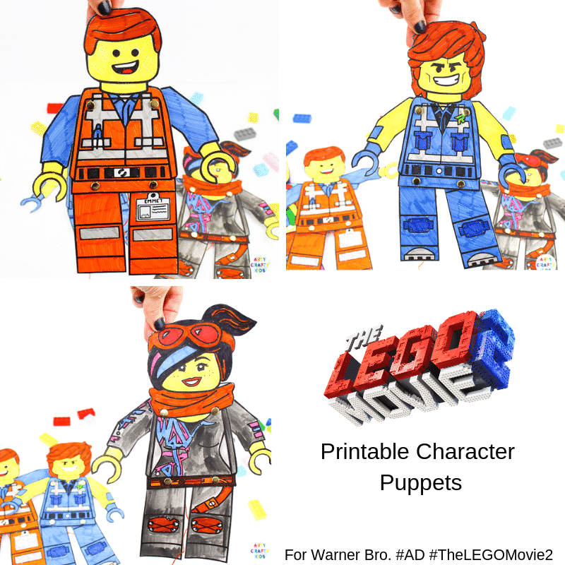 Free Printable Lego Man Template