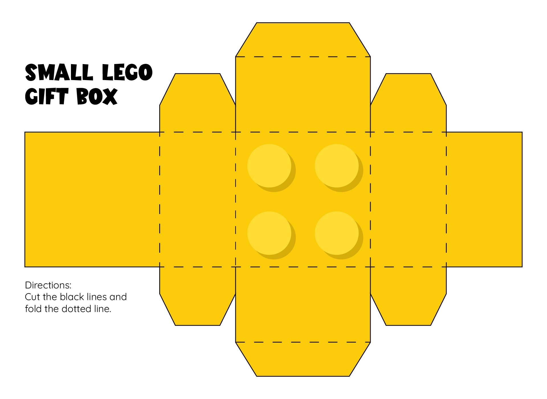 Free Printable Lego Brick Template