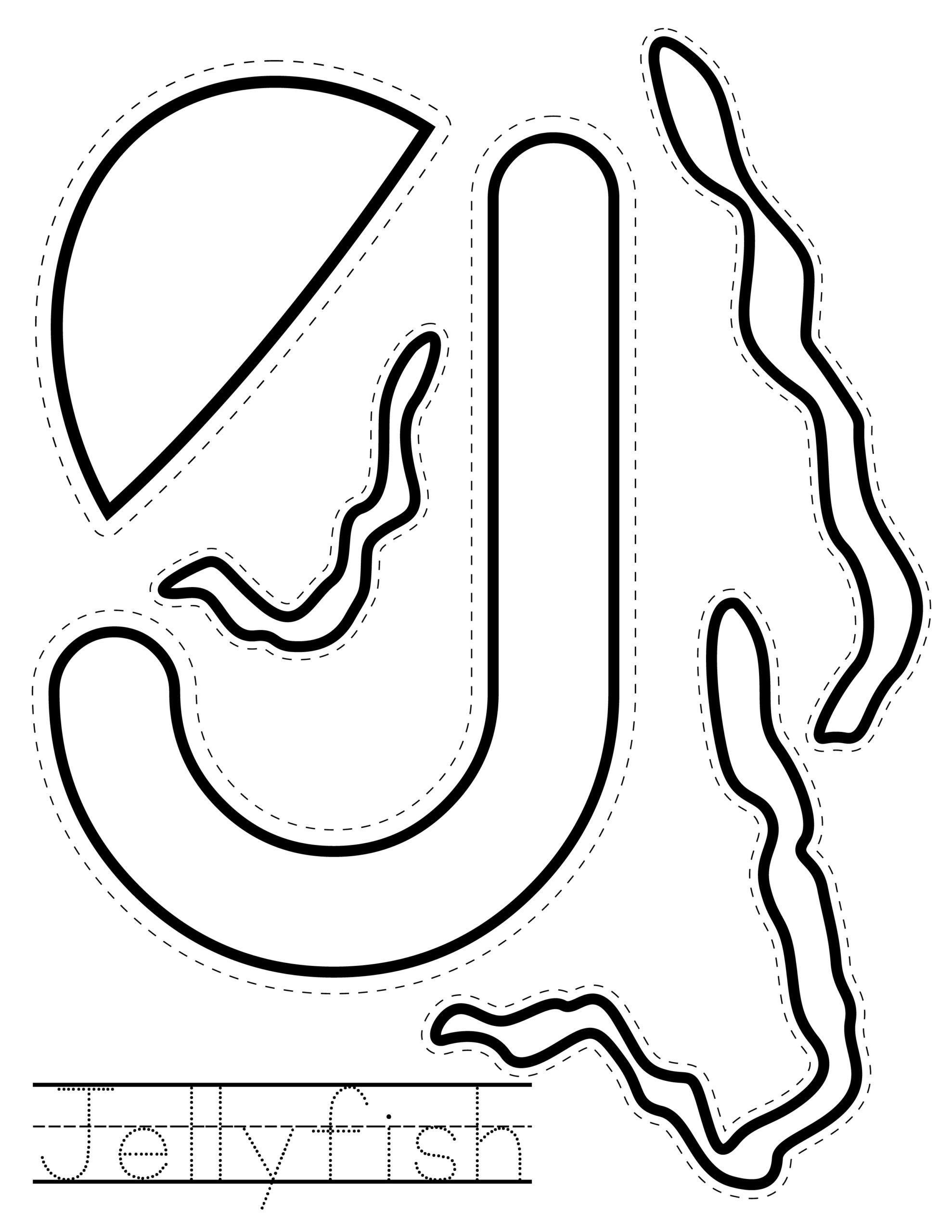 Letter J Craft Jellyfish Activity Homeschooling Preschool Letter J Craft Jellyfish Activity Homeschooling Preschool