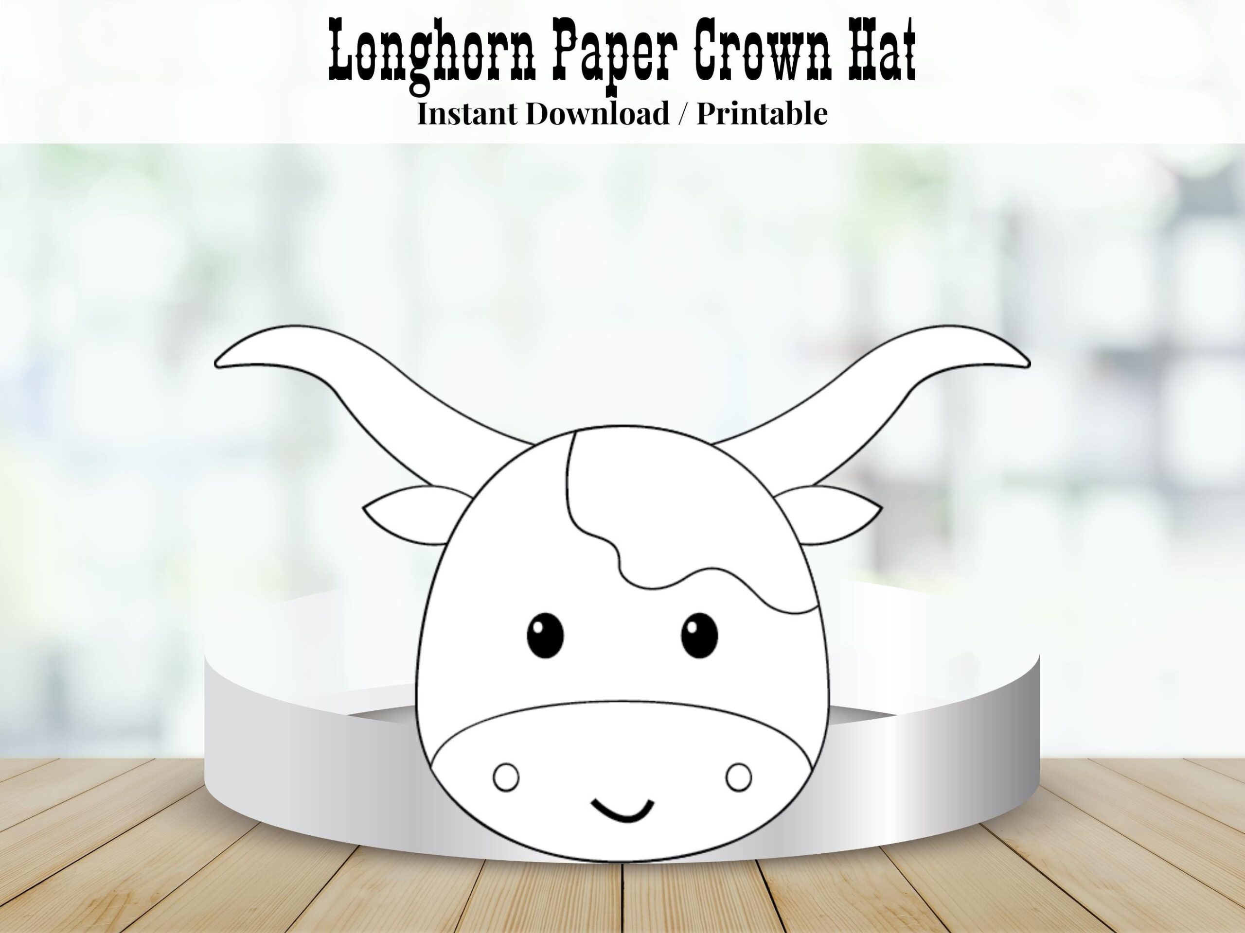 Free Printable Longhorn Party Supplies Templates