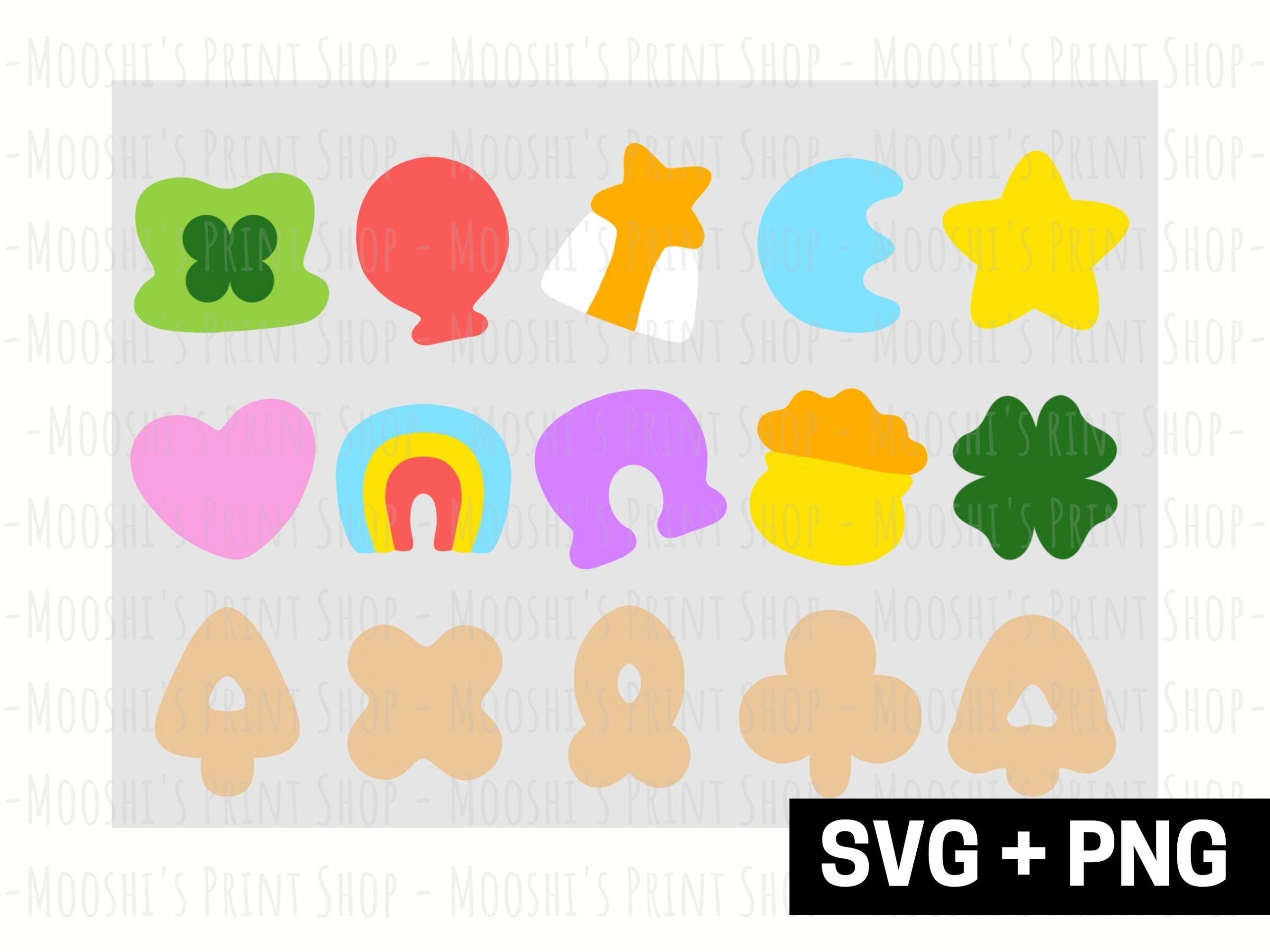 Lucky Charms SVG Image Marshmallow Puffs Cereal Design Graphics 16 Pack Bundle Clipart Sublimation Cut Files Digital Download SVG PNG Etsy Lucky Charms SVG Image Marshmallow Puffs Cereal Design Graphics 16 Pack Bundle Clipart Sublimation Cut Files Digital Download SVG PNG Etsy