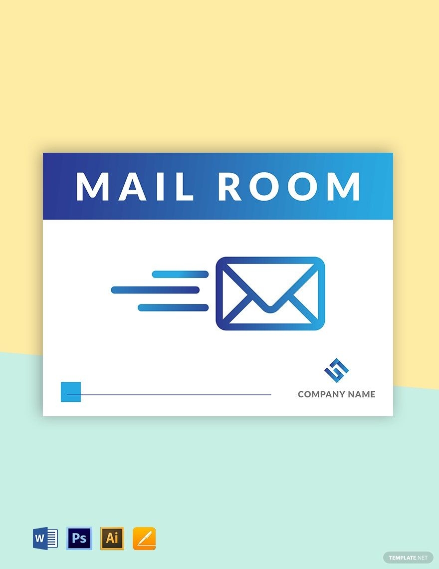 Free Printable Mailroom Template