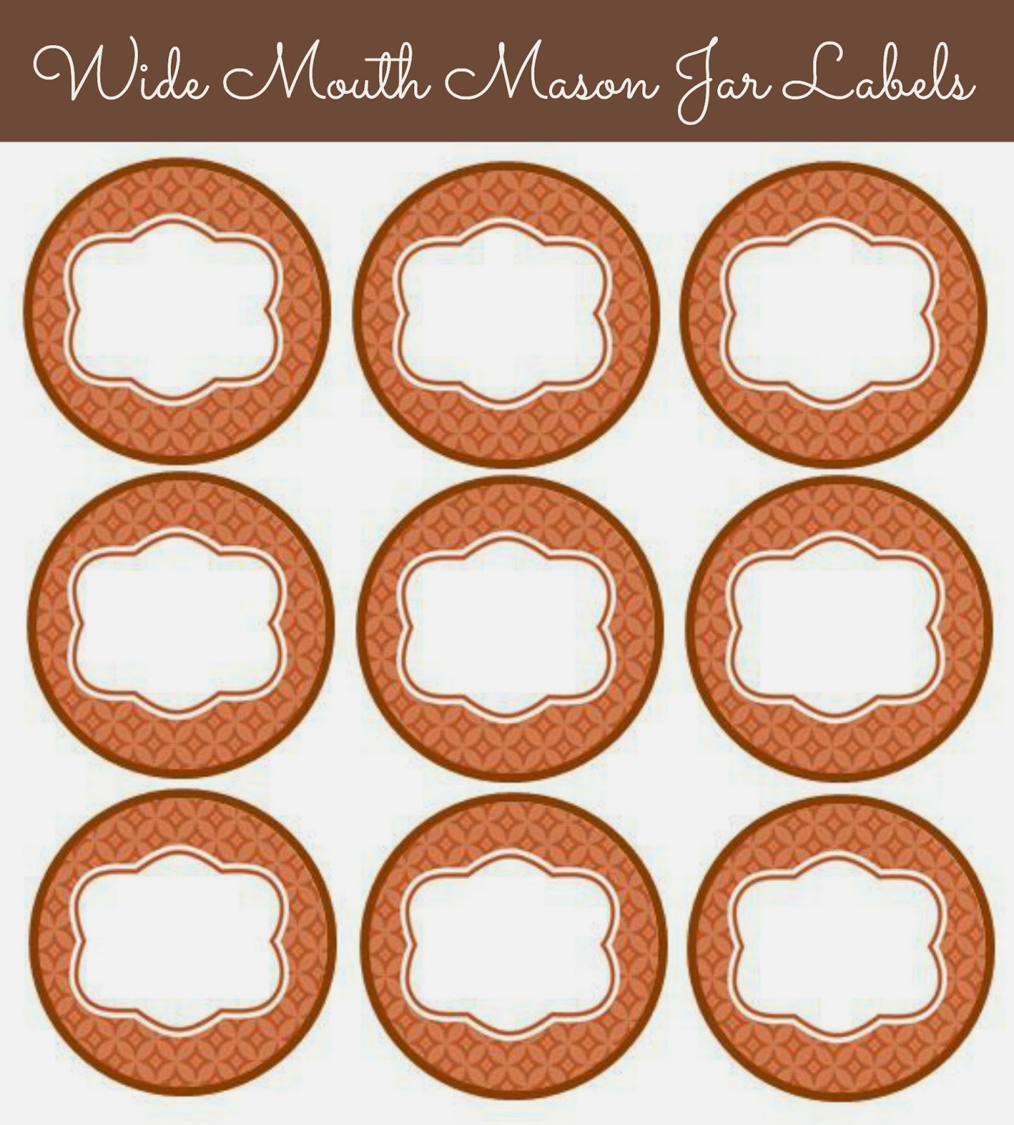 Free Printable Mason Jar Tags Template Free Printable Mason Jar Tags Template