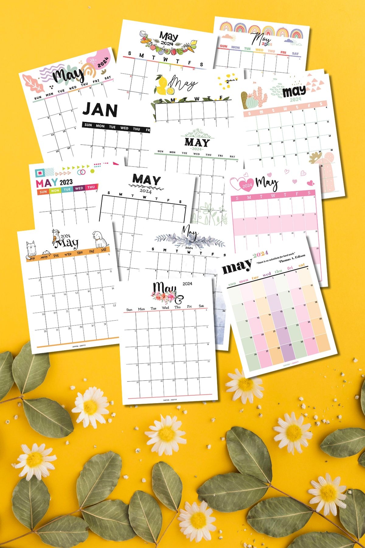 Free Printable May Calendar Templates Free Printable May Calendar Templates