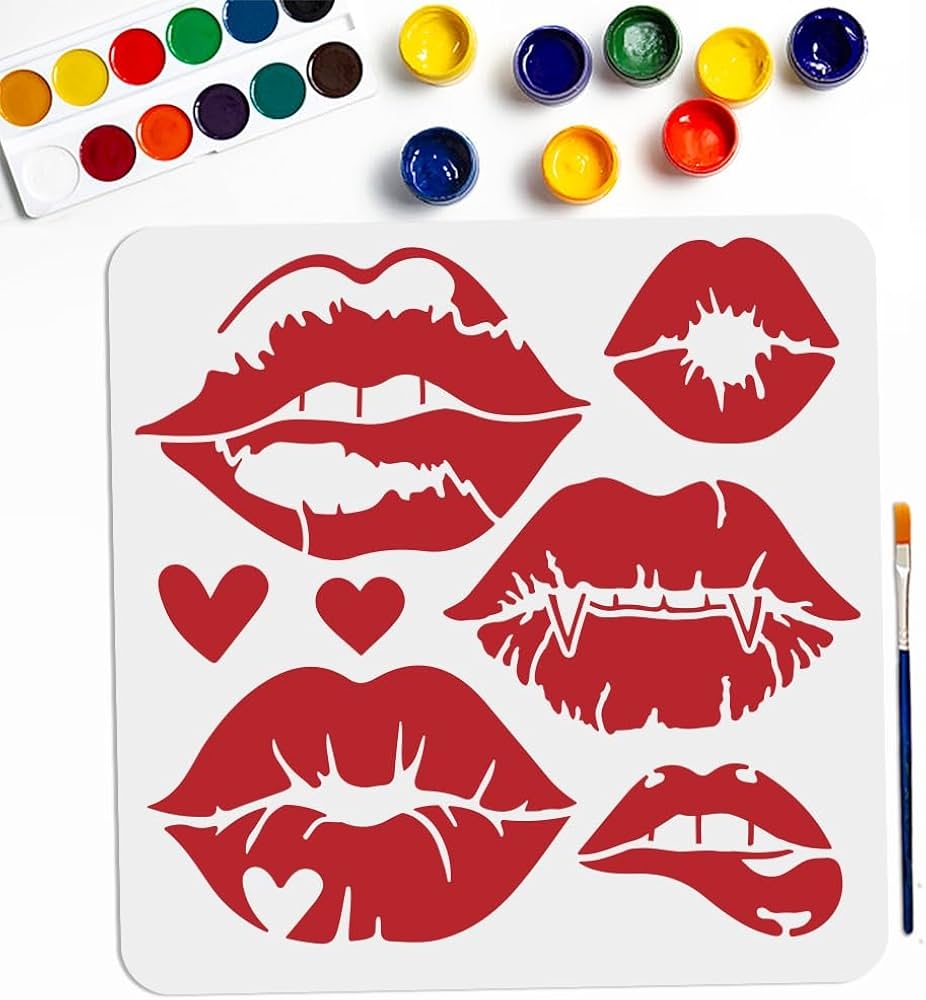 Free Printable Lipstick Template