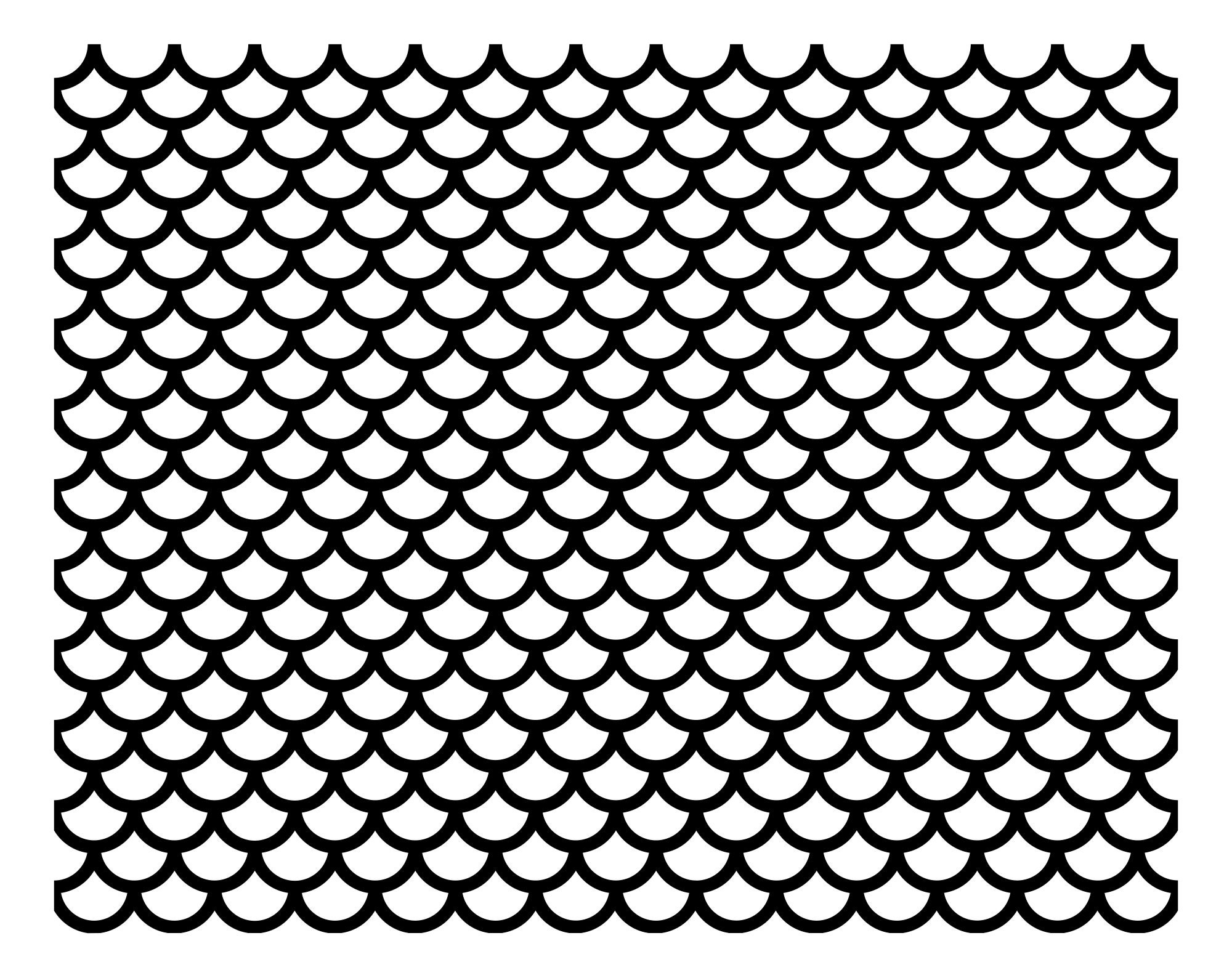 Mermaid Scale Pattern SVG Etsy