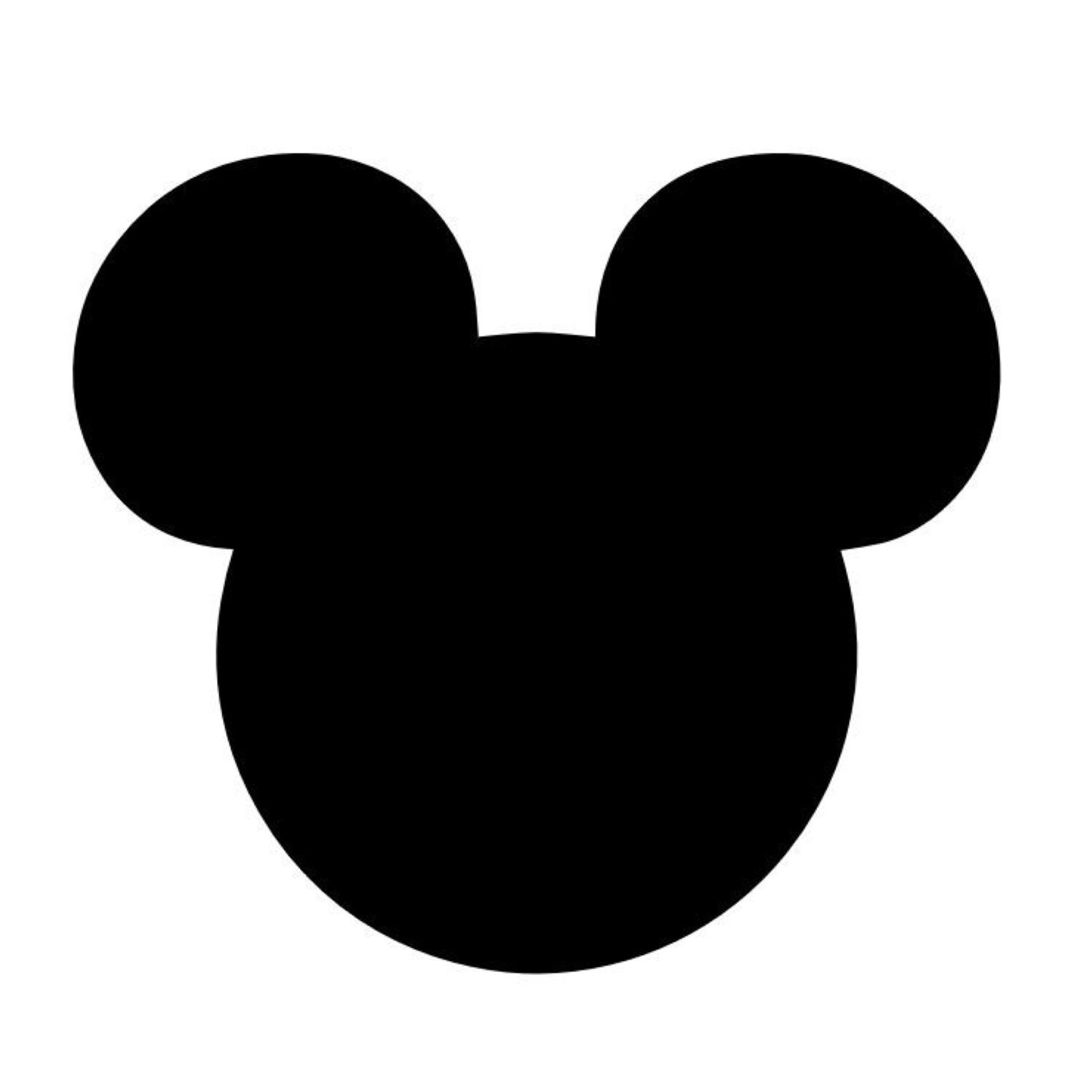 Free Printable Mickey Ear Template