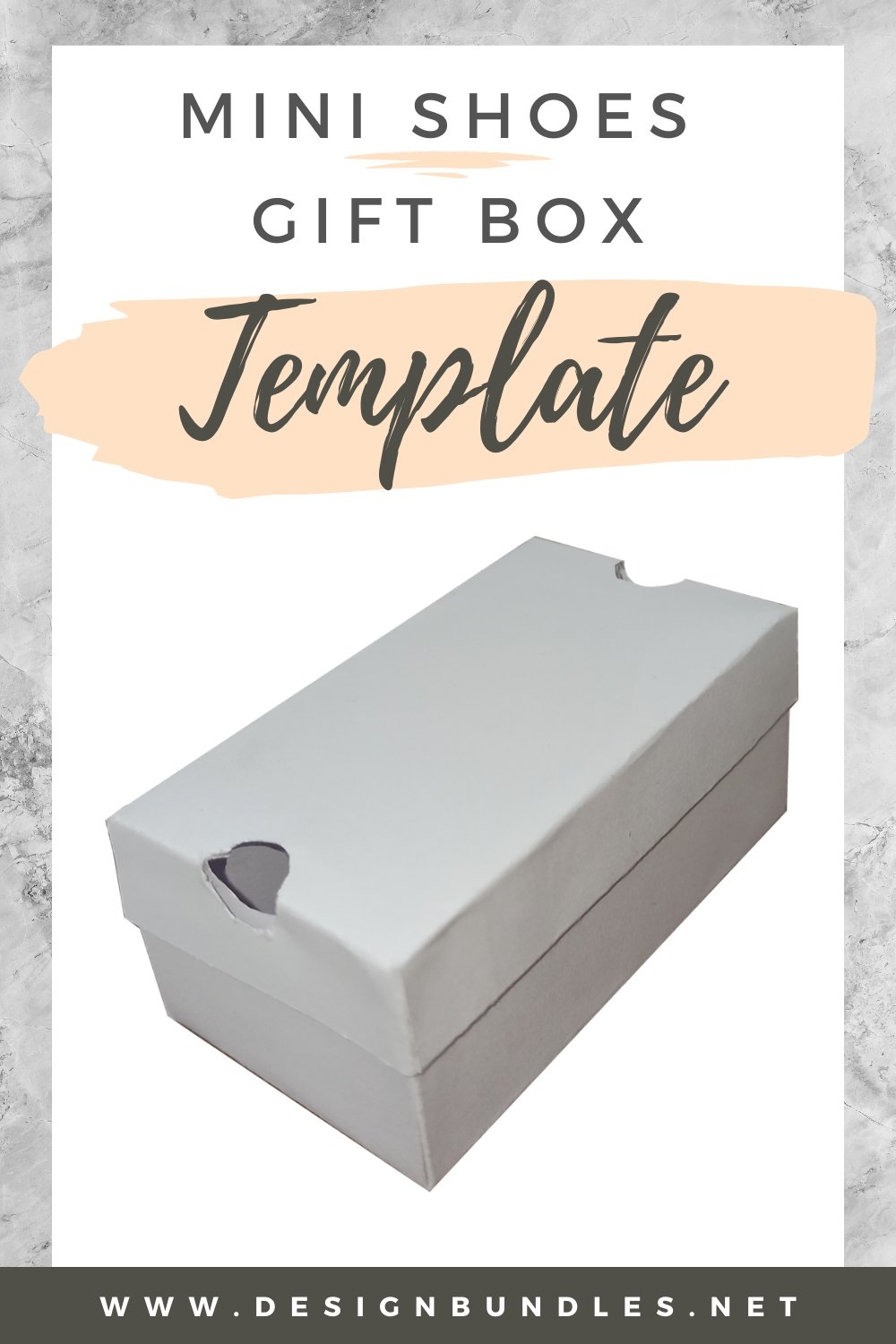 Mini Shoe Box Template SVG Mini Shoe Box Template SVG PNG