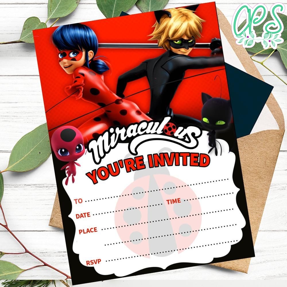 Free Printable Ladybug Invitation Templates
