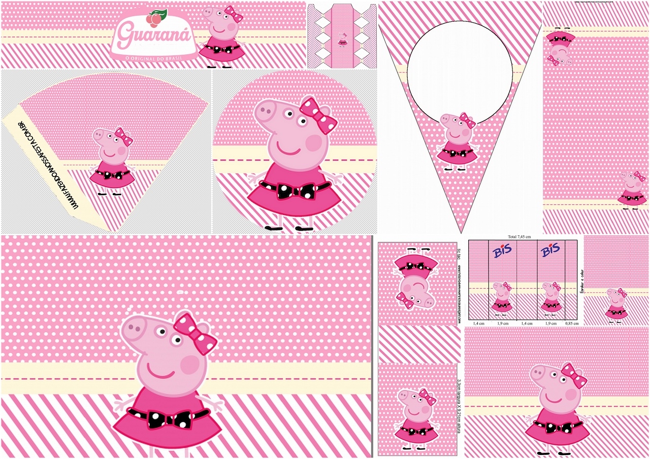 Free Printable Peppa Pig Mask Template