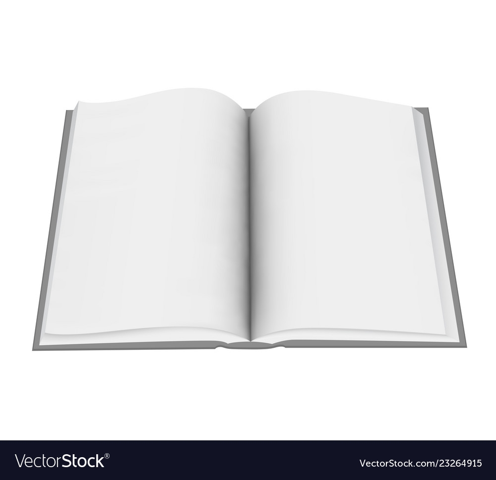 Mockup Open Book Template For Design Royalty Free Vector Mockup Open Book Template For Design Royalty Free Vector