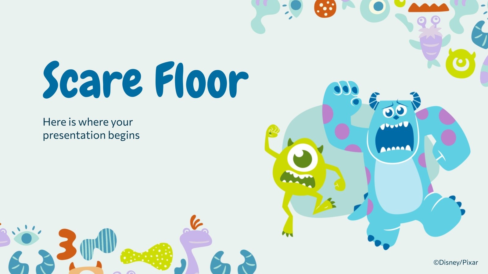 Monsters Presentation Monsters Presentation