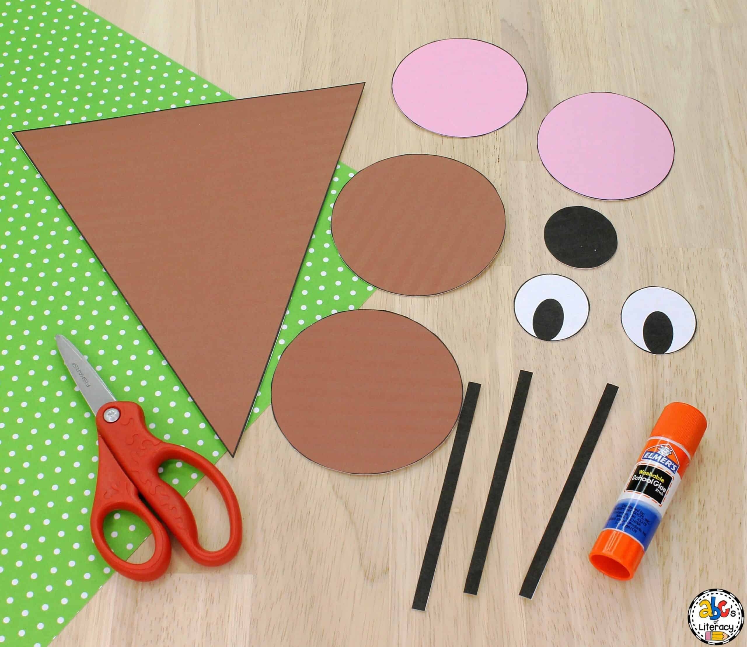 Free Printable Mouse Craft Template Free Printable Mouse Craft Template