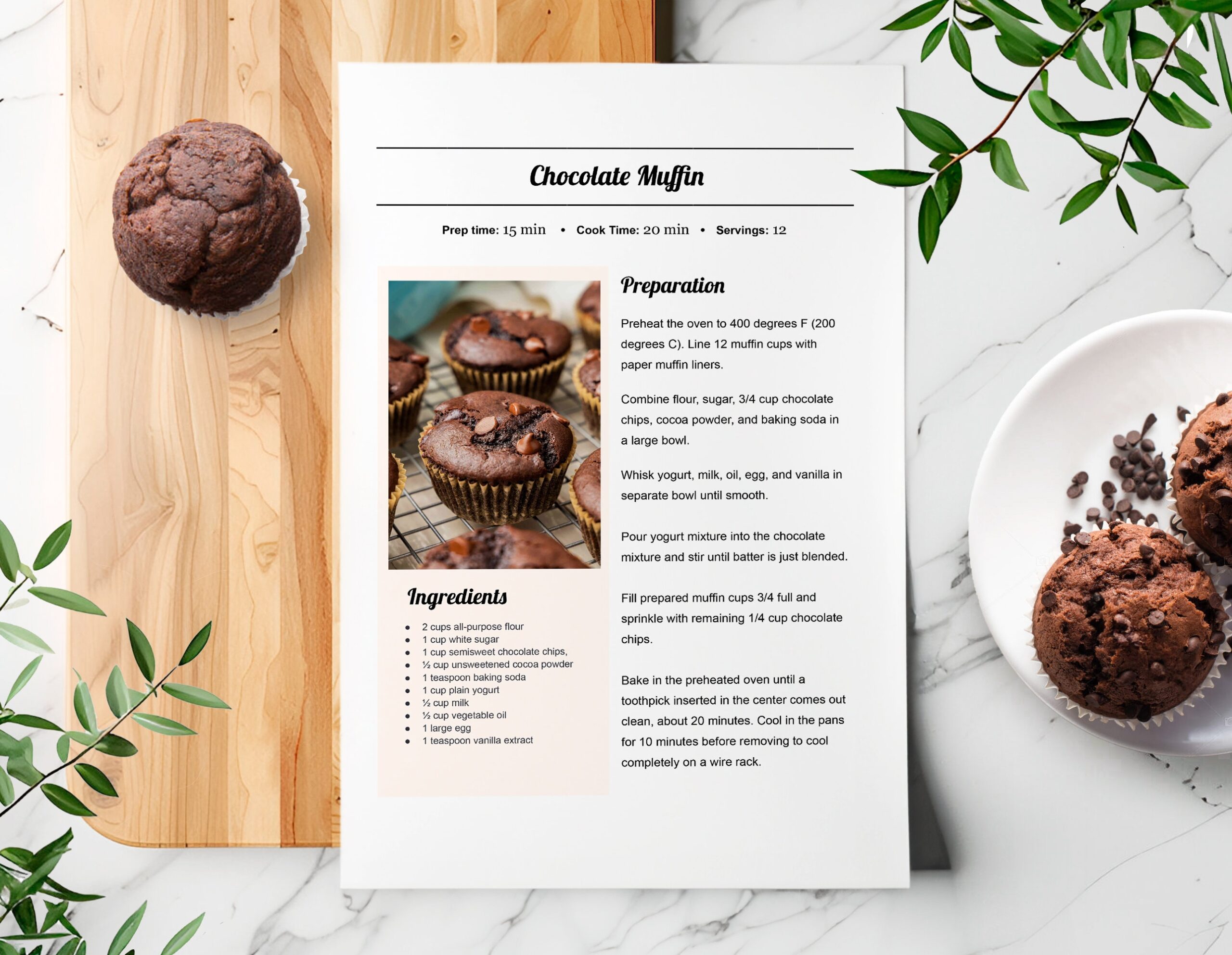 MS Word Recipe Template Editable Recipe Template Google Docs Canva Template Printable Recipe Editable Recipe Template Printable PDF Etsy