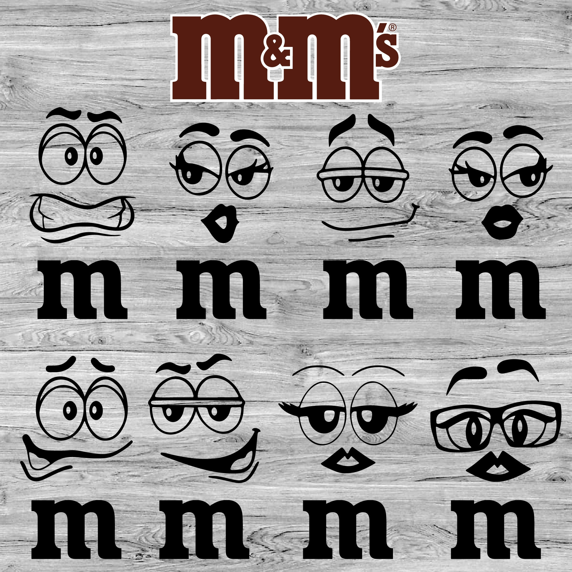 Mu0026M Svg M And M Group Costume M And M Family Costume Easy 